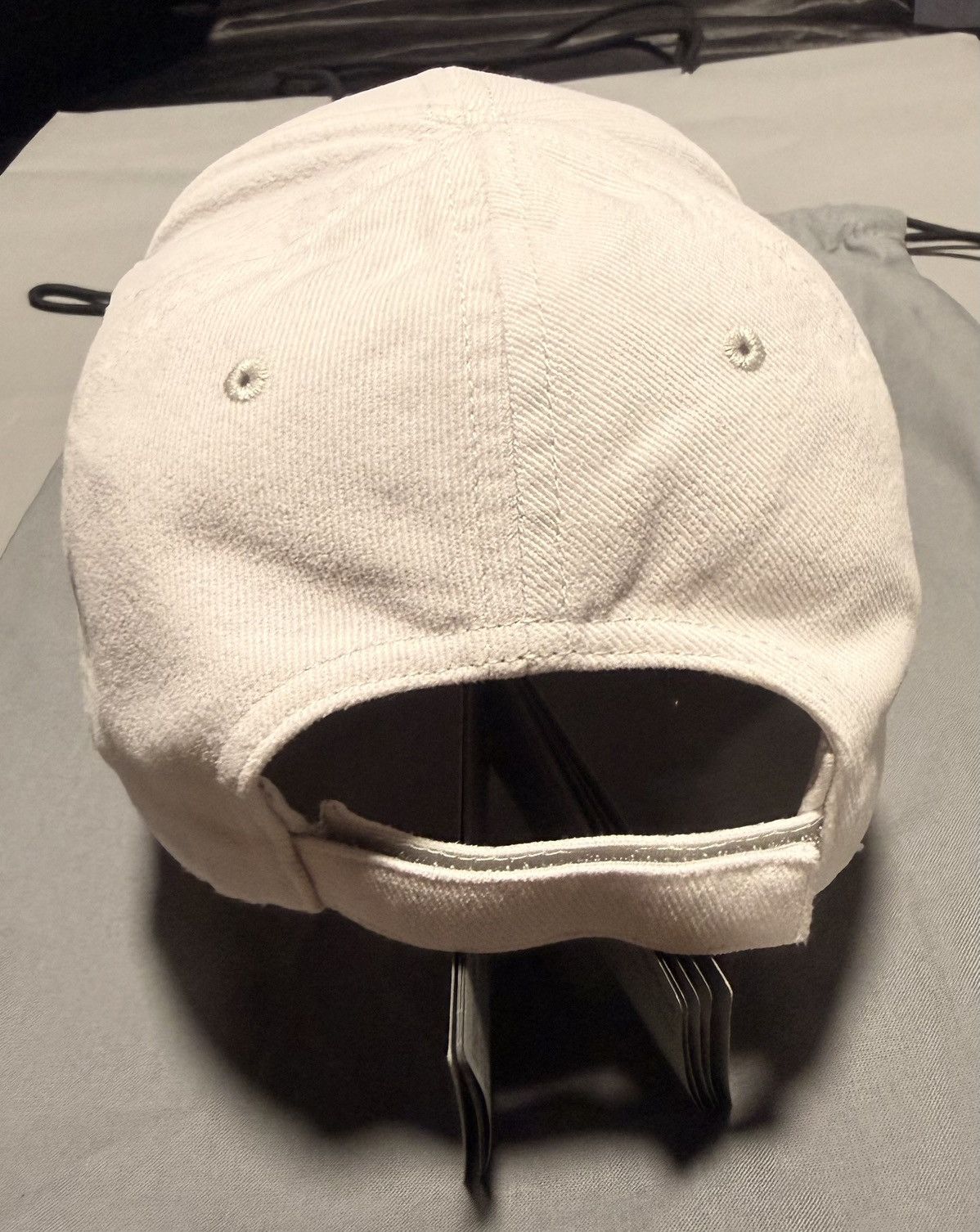 Balenciaga Masking Tape Cap in Dirty White L Size ONE SIZE - 4 Thumbnail