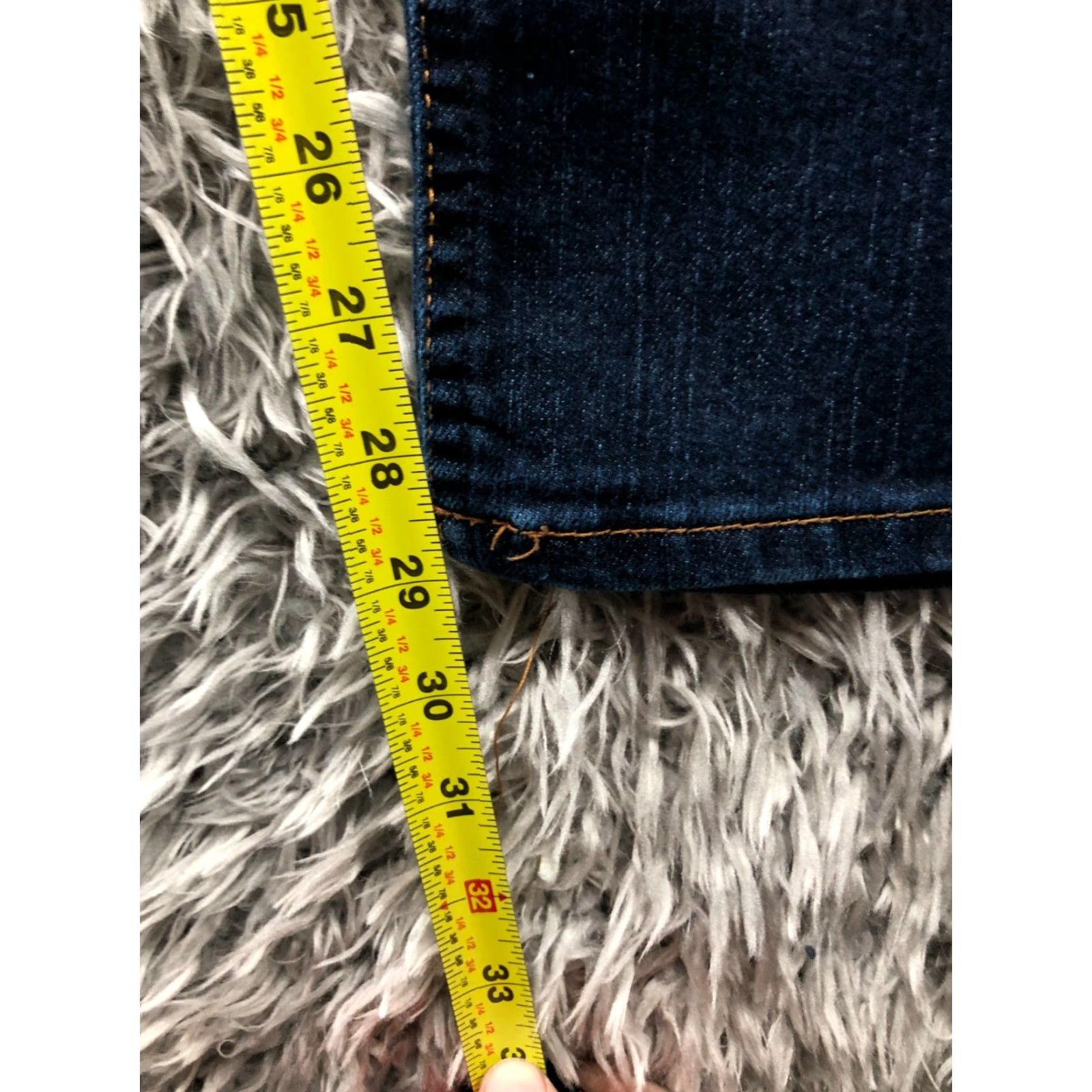 Vintage Max Climax Jeans 38 Mens Straight Mid Rise Dark Blue Wash Denim 5-Pocket Regular Fit Belt Loops Size US 38 / EU 54 - 3 Thumbnail