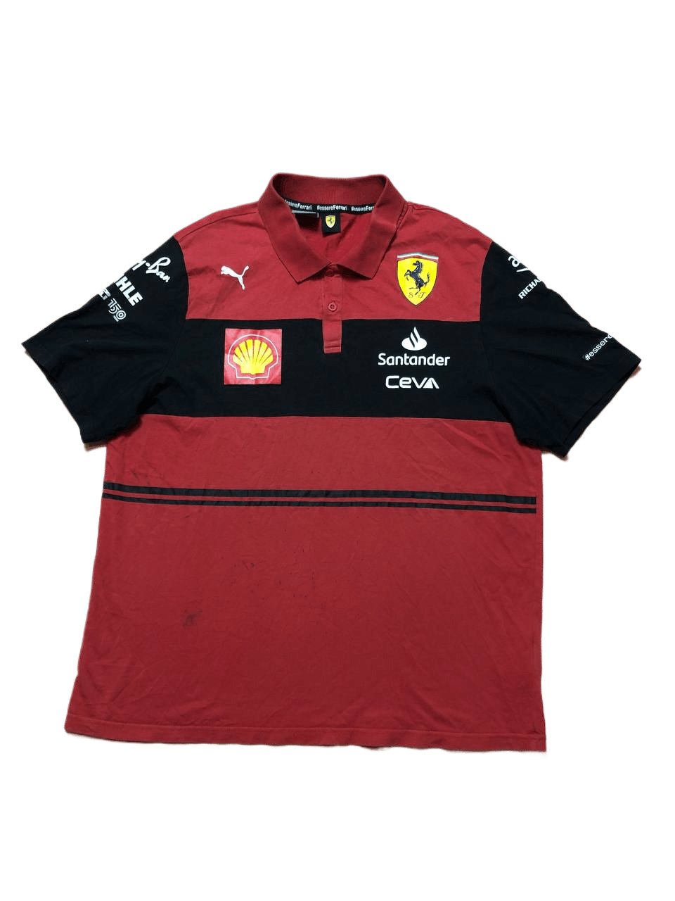 Ferrari × Puma Puma x Ferrari Racing Team Men's Polo Shirt Jersey Size US XL / EU 56 / 4 - 1 Thumbnail