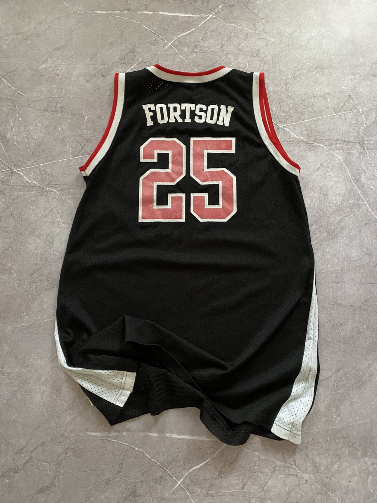 NBA × Nike × Vintage Nike Cincinnati Bearcats Danny Fortson #25 Basketball Jersey Size US XXL / EU 58 / 5 - 4 Thumbnail