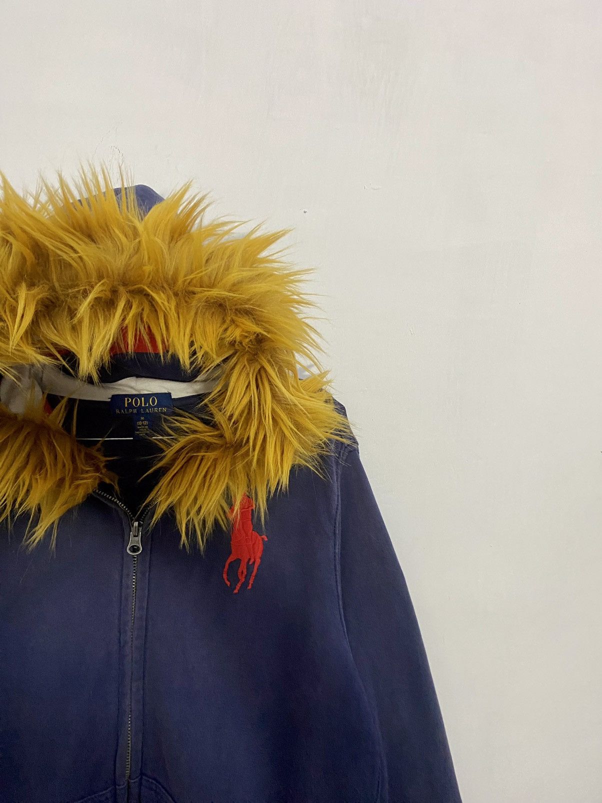 Polo Ralph Lauren Polo Ralph Lauren Fur Zipper Hoodie Size US M / EU 48-50 / 2 - 6 Thumbnail