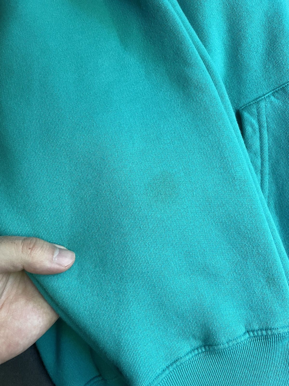 Balenciaga Balenciaga Teal Logo Oversized Hoodie Size US M / EU 48-50 / 2 - 9 Thumbnail