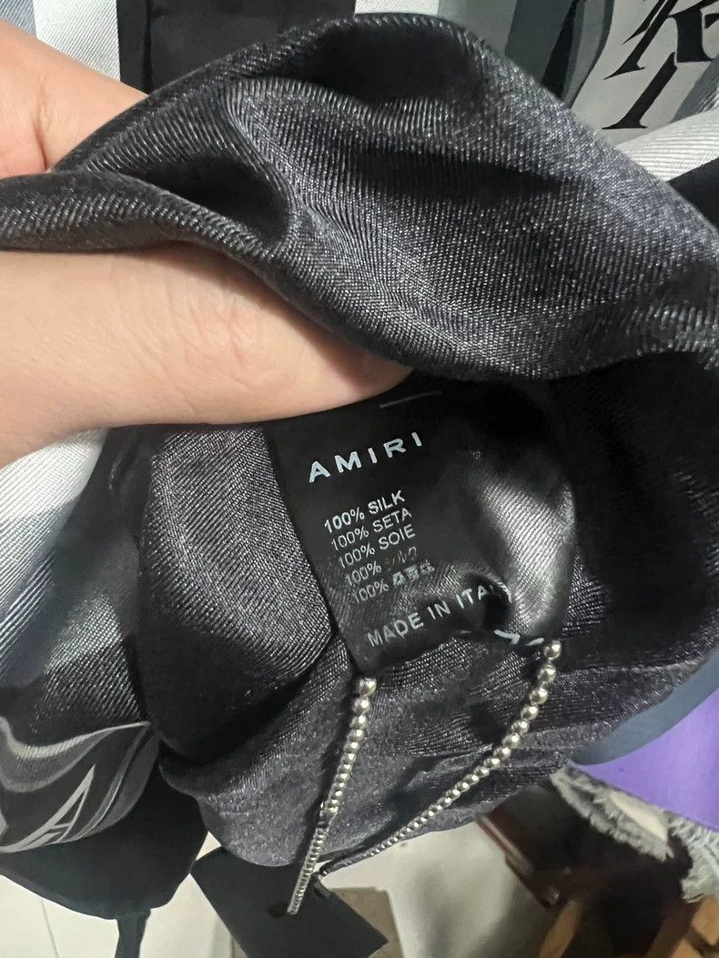 Amiri Amiri logo silk shirt Size US L / EU 52-54 / 3 - 6 Thumbnail