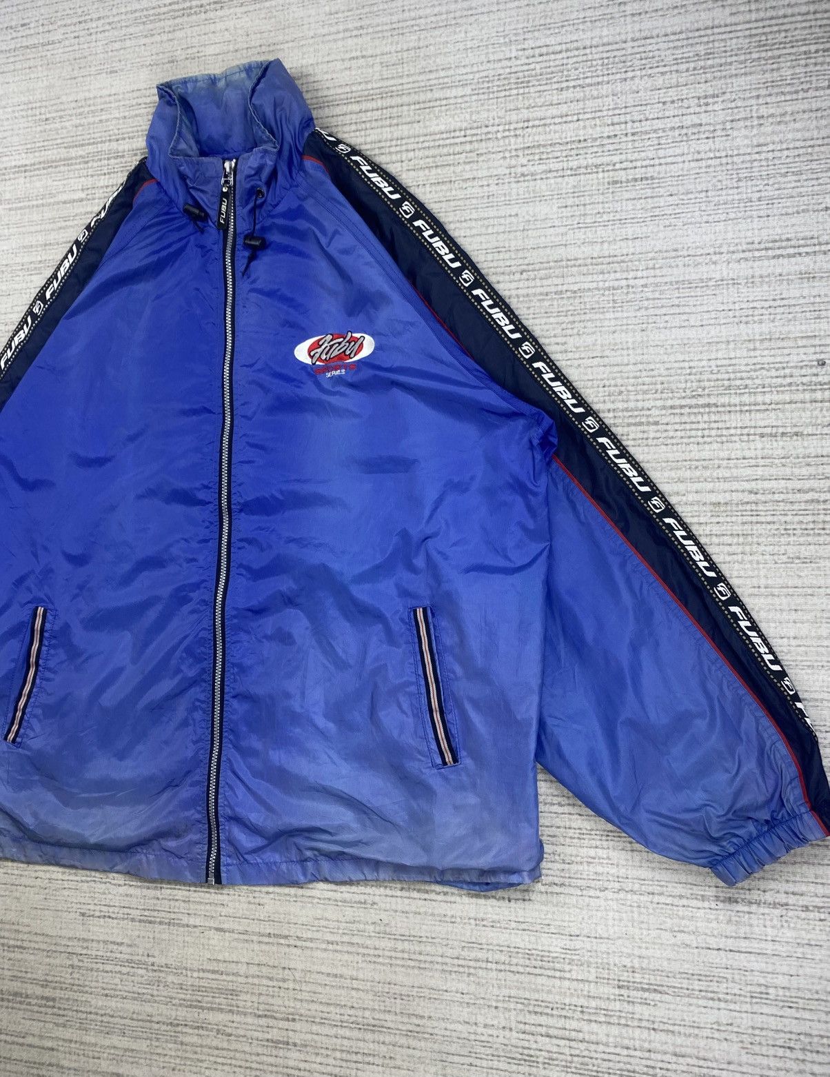 Fubu Vintage Fubu Sports Series Big Logo Zipper Jacket Size US XL / EU 56 / 4 - 5 Thumbnail
