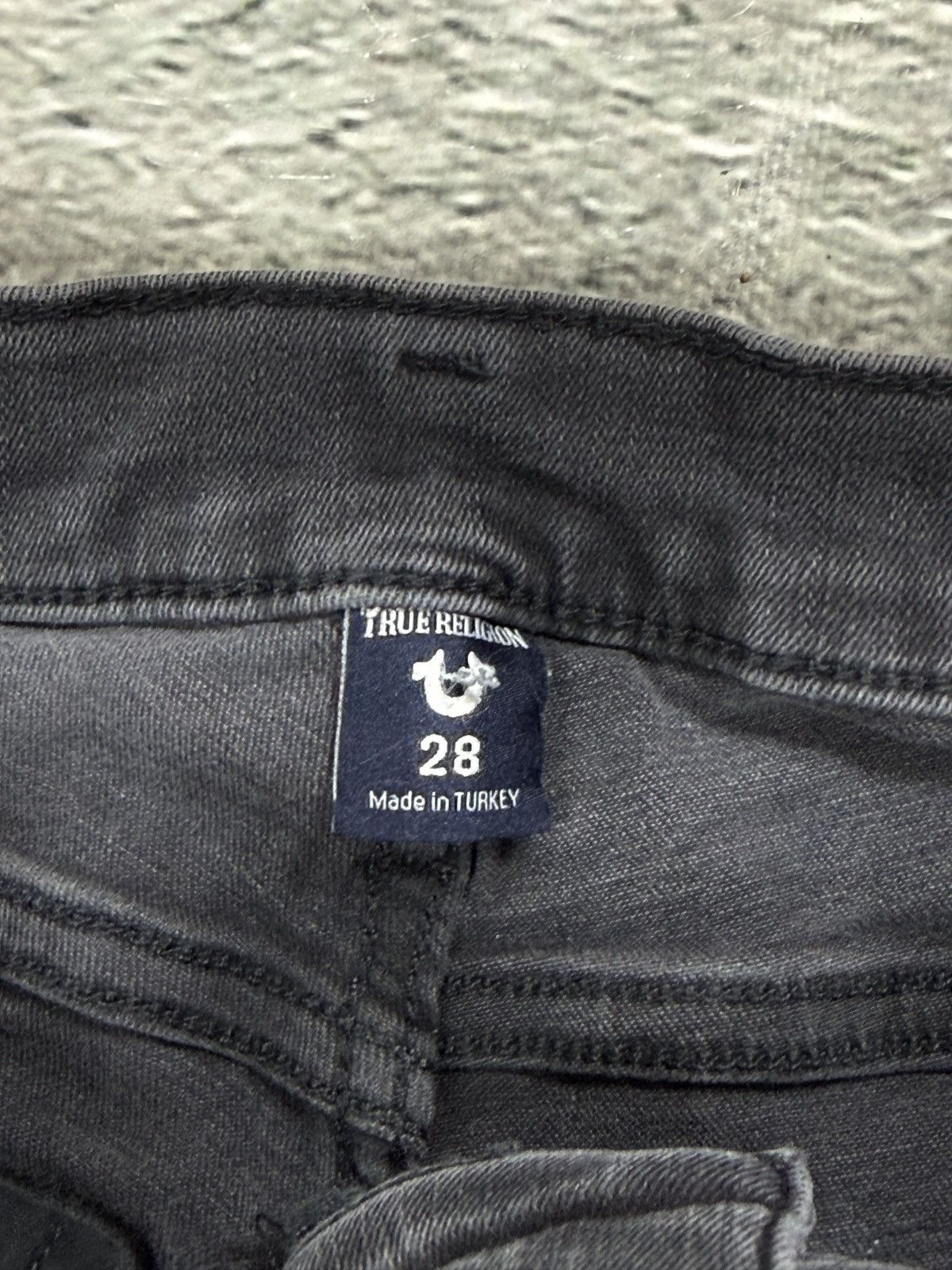 True Religion True Religion vintage black denim shorts mini Size 28" / US 6 / IT 42 - 6 Thumbnail