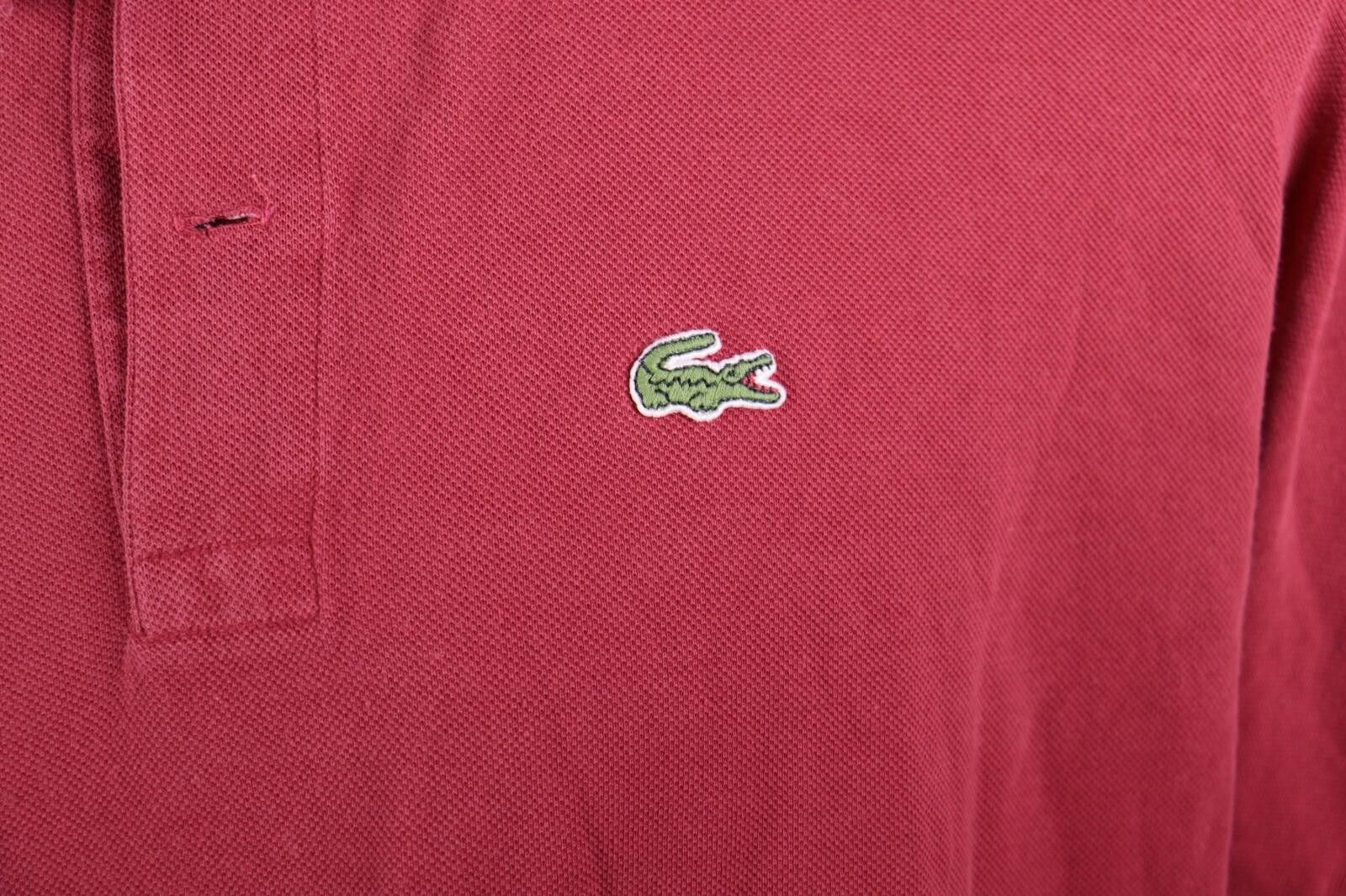 Lacoste Chemise Lacoste Red Summer Polo Shirt Size 8 / 3XL Size US XXL / EU 58 / 5 - 4 Thumbnail