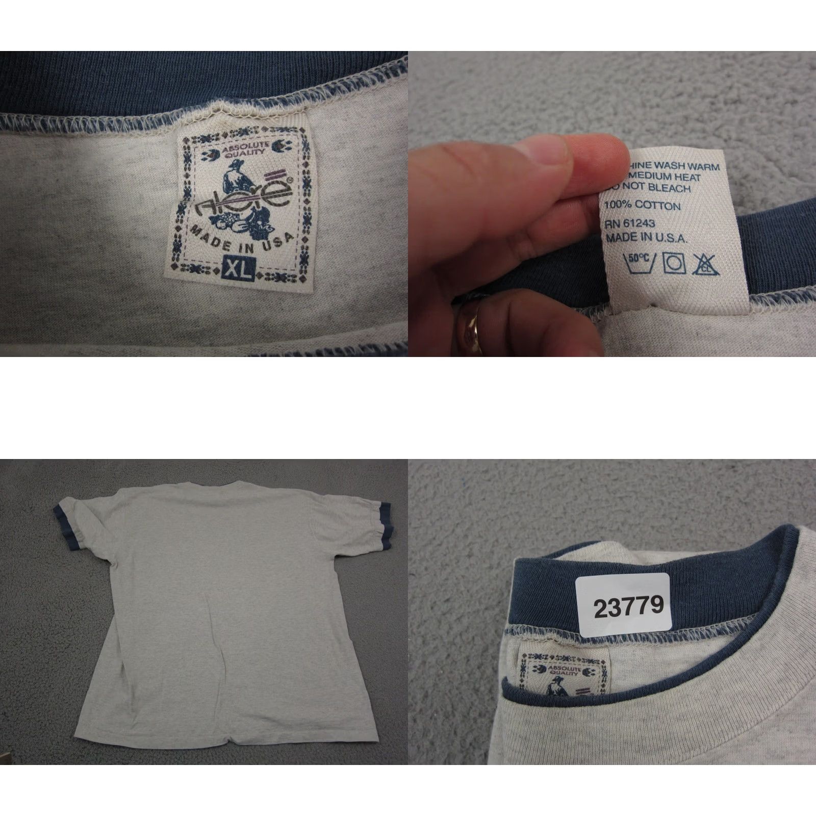 Vintage VINTAGE Beta Sigma Phi Shirt Mens XL Gray USA College 90s Size US XL / EU 56 / 4 - 9 Thumbnail