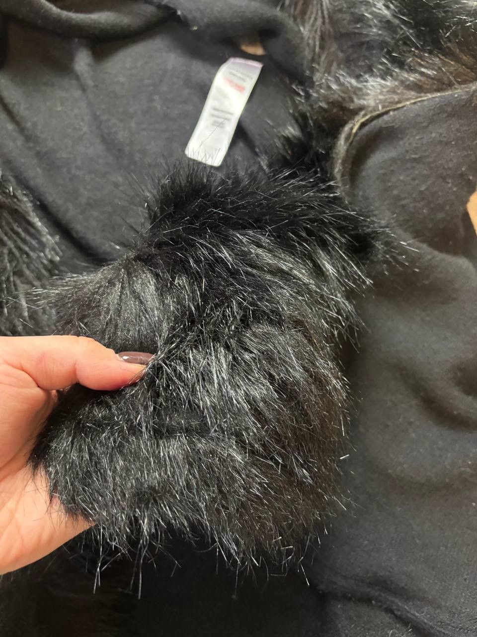 If Six Was Nine × Vintage Y2K Style Long Fur Collar Motorcycle Asymmetrical Ve Size US M / EU 48-50 / 2 - 2 Thumbnail