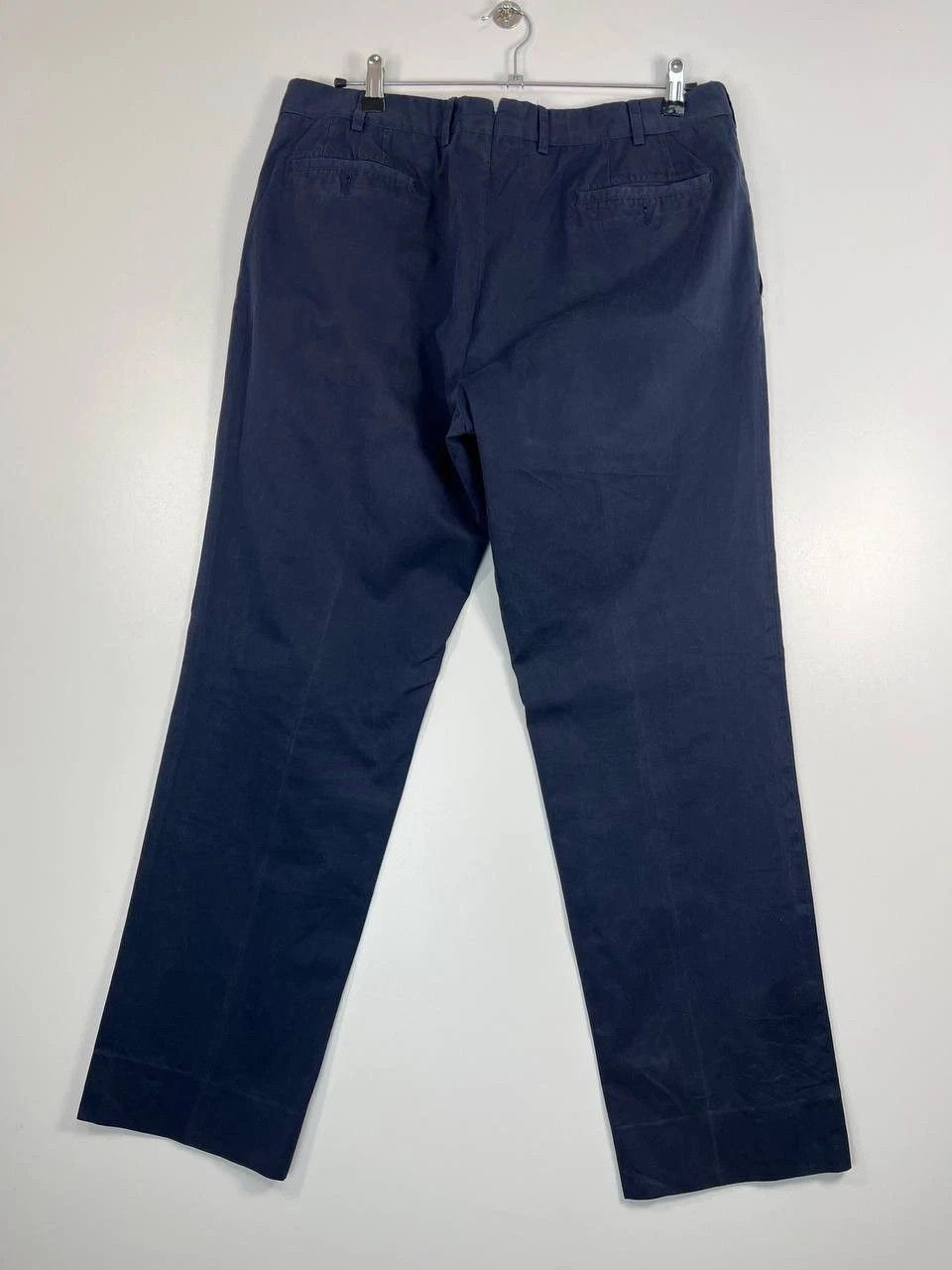 Loro Piana Loro Piana Mens Cotton Trousers Navy Made In Italy Size 54 Size US 38 / EU 54 - 7 Thumbnail