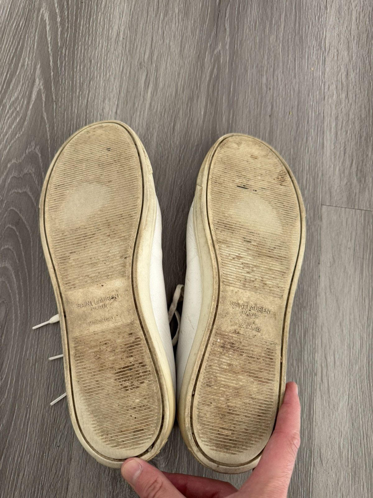 Saint Laurent Paris USED SAINT LAURENT PARIS Sneakers Size US 11 / EU 44 - 4 Thumbnail