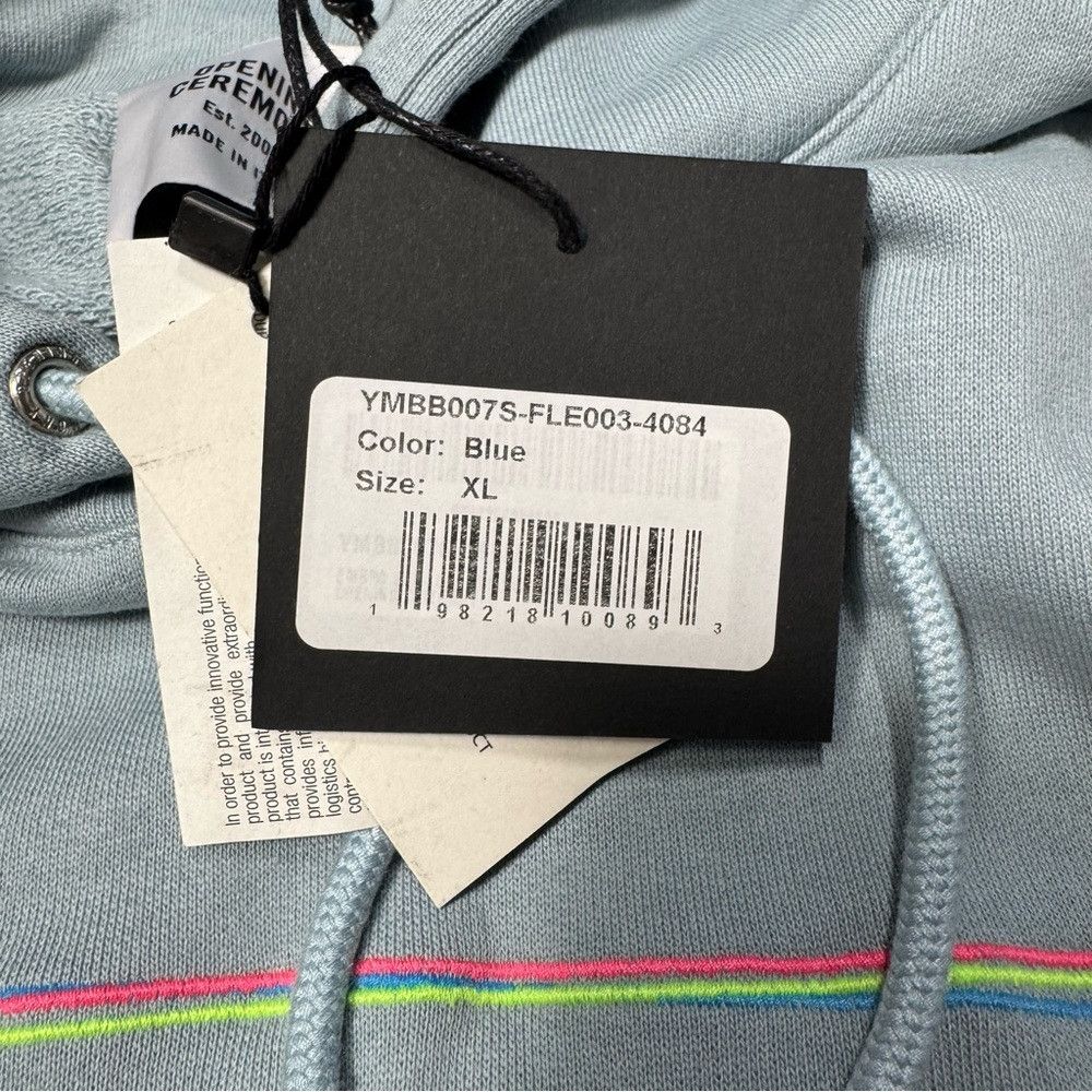 Opening Ceremony NWT New $465 Opening Ceremony Embroidered Logo Hoodie Made Size US XL / EU 56 / 4 - 6 Thumbnail
