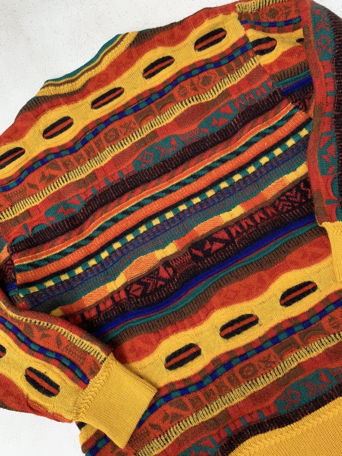Other Vtg Coogi Style by Modigliani Uomo Coordwear 3D Pattern Size US S / EU 44-46 / 1 - 8 Thumbnail