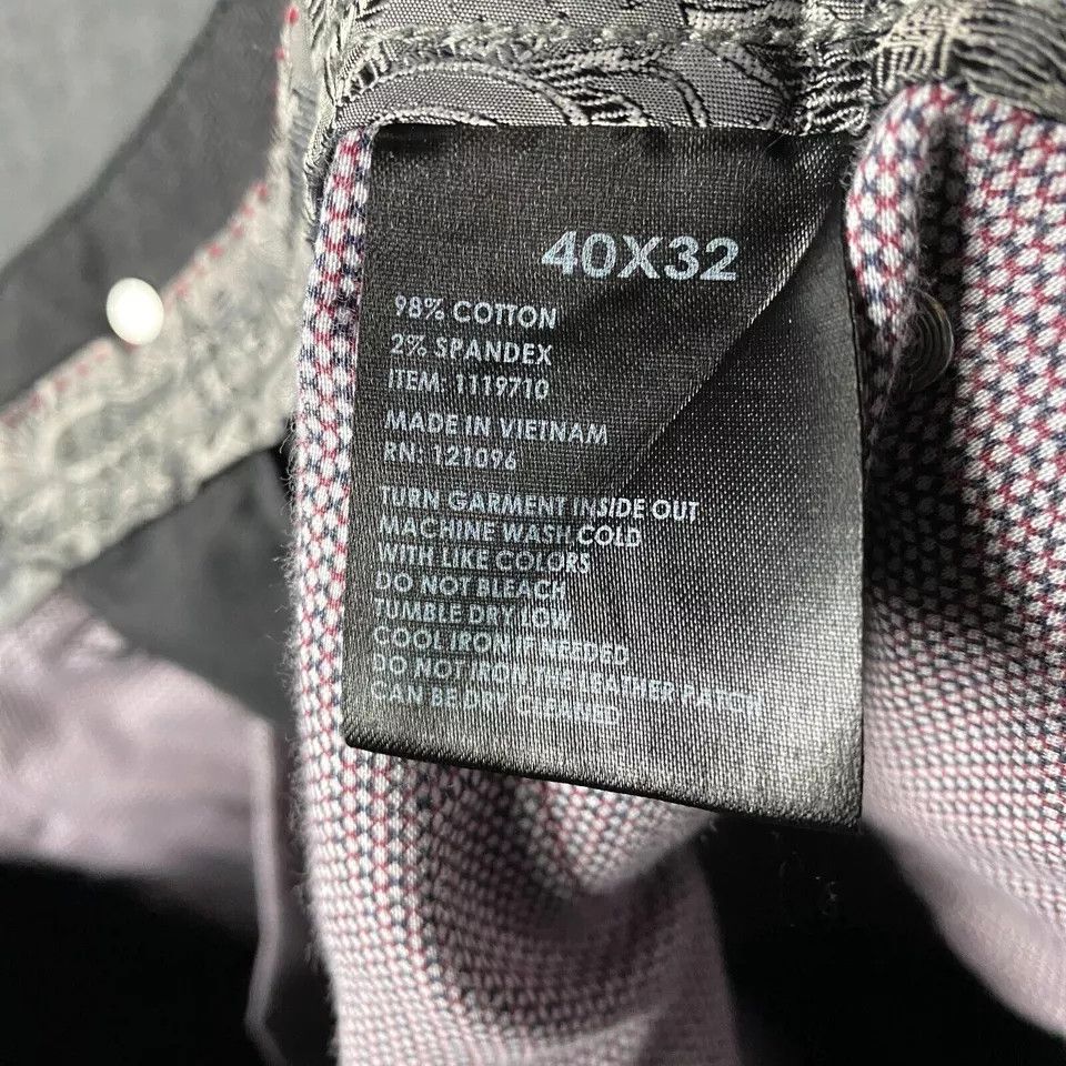 English Laundry English Laundry Chino Pants Men's 40x32 Cotton Gray Adults Size US 40 / EU 56 - 8 Thumbnail