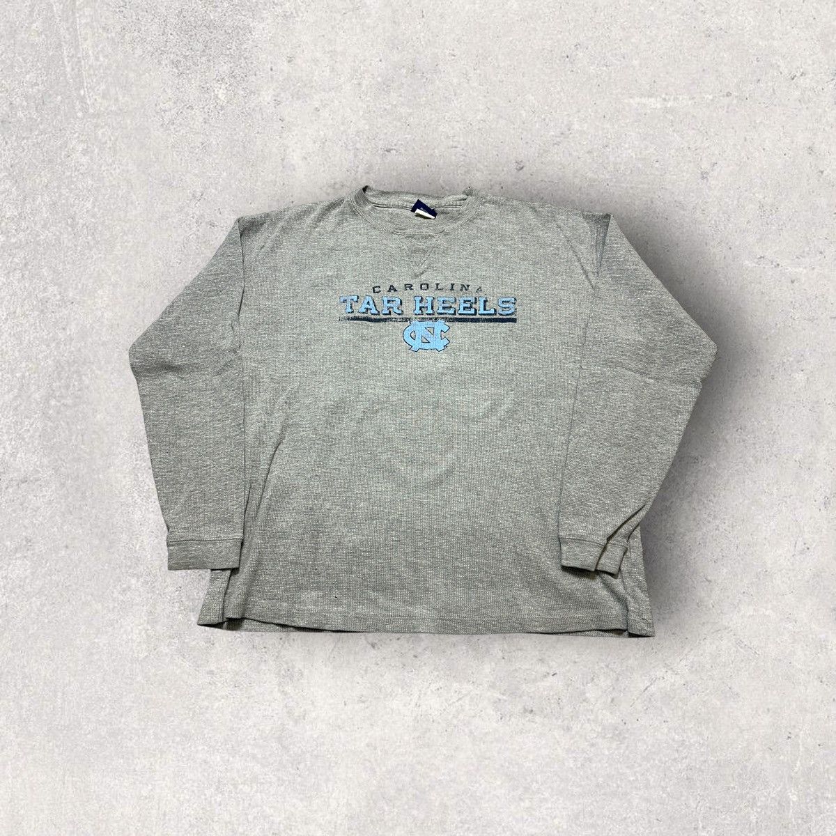 NCAA × Vintage Vintage Carolina Tar Heels thermal long sleeve shirt Size US XL / EU 56 / 4 - 1 Thumbnail