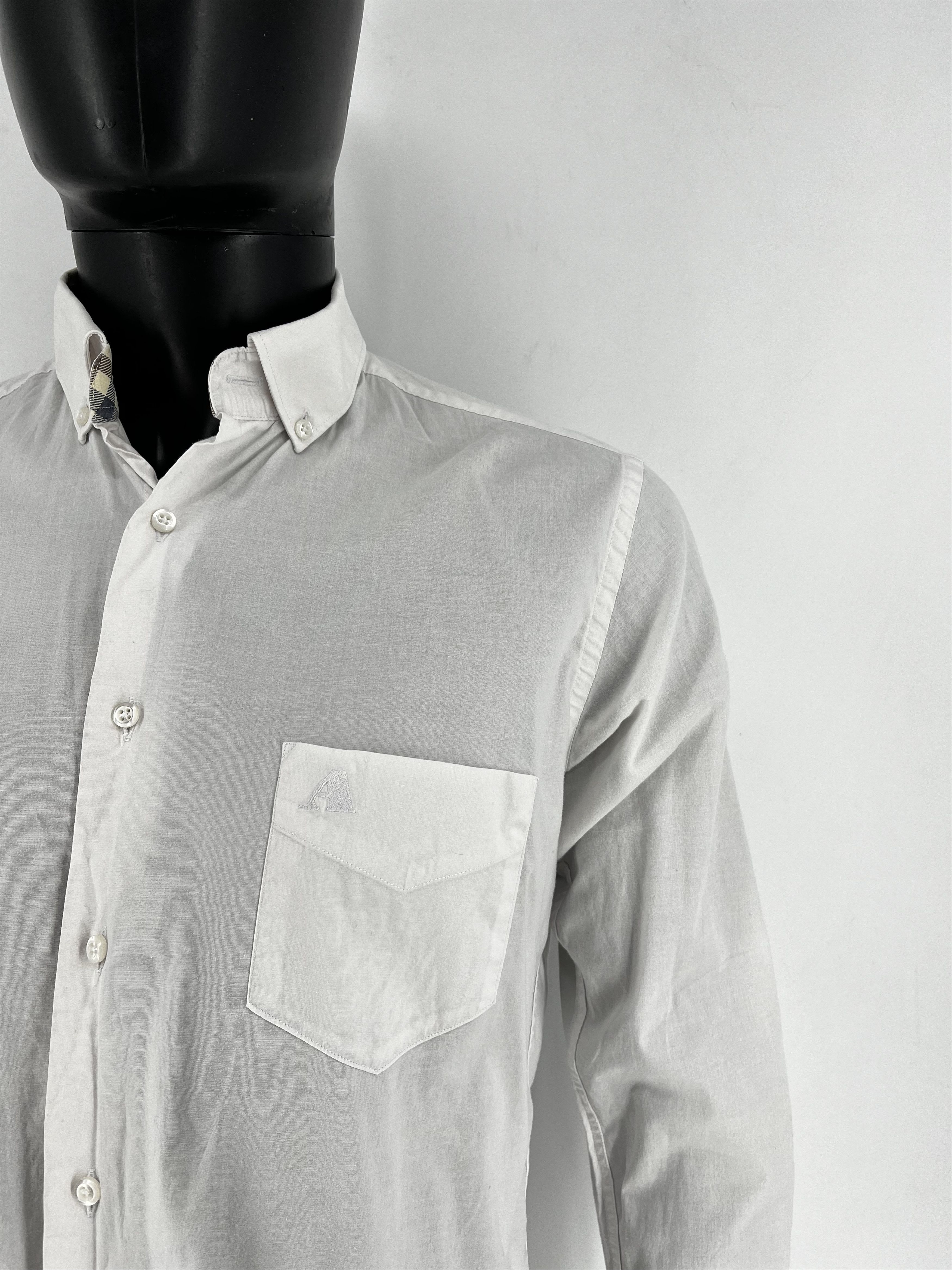 Aquascutum Mens Shirt Long Sleeve Aquascutum Vintage Size XL Size US XS / EU 42 / 0 - 6 Thumbnail