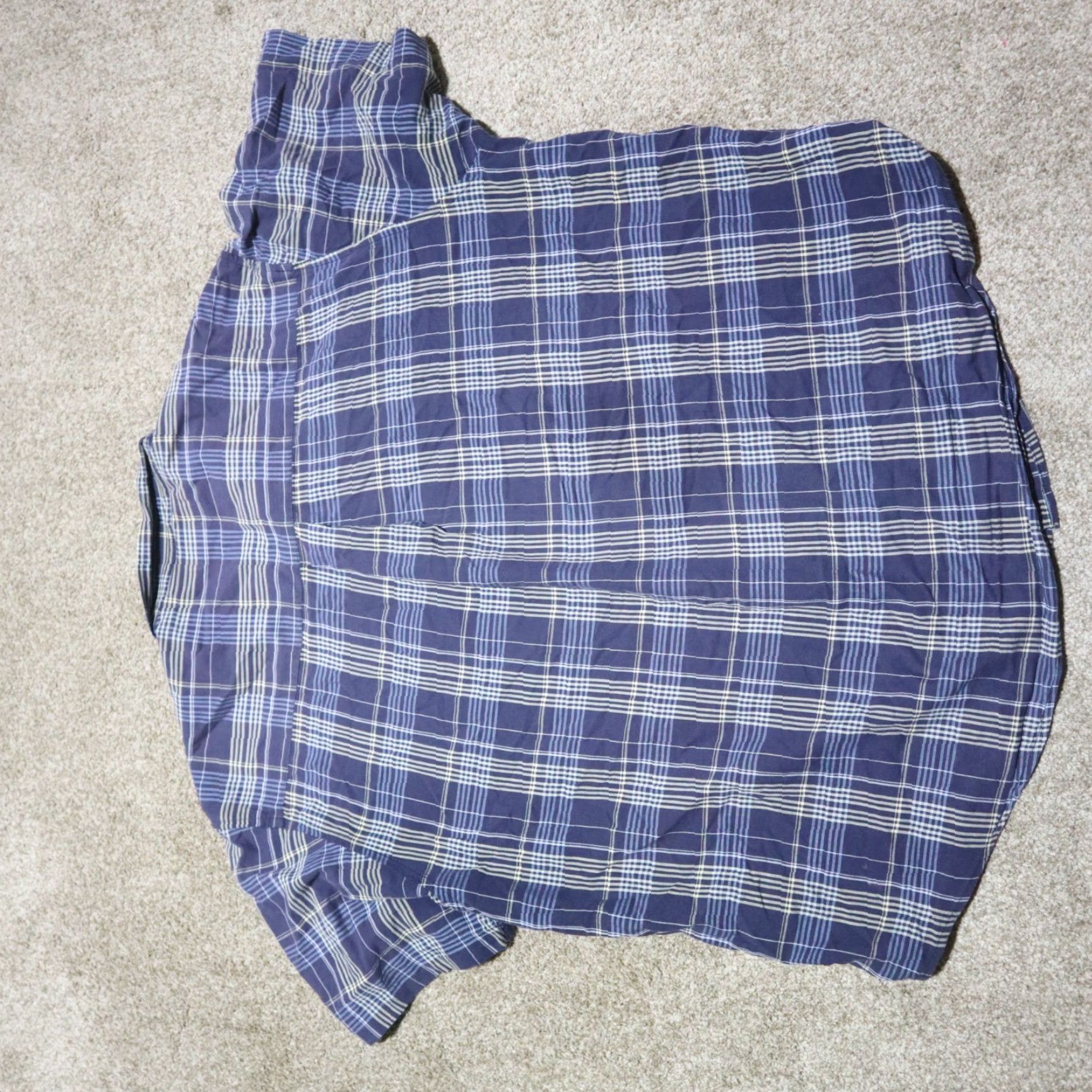 Original Penguin Original Penguin Munsingwear Shirt Button-Up 2XL Blue Plaid Adult Men Size XXL Size US XXL / EU 58 / 5 - 7 Thumbnail