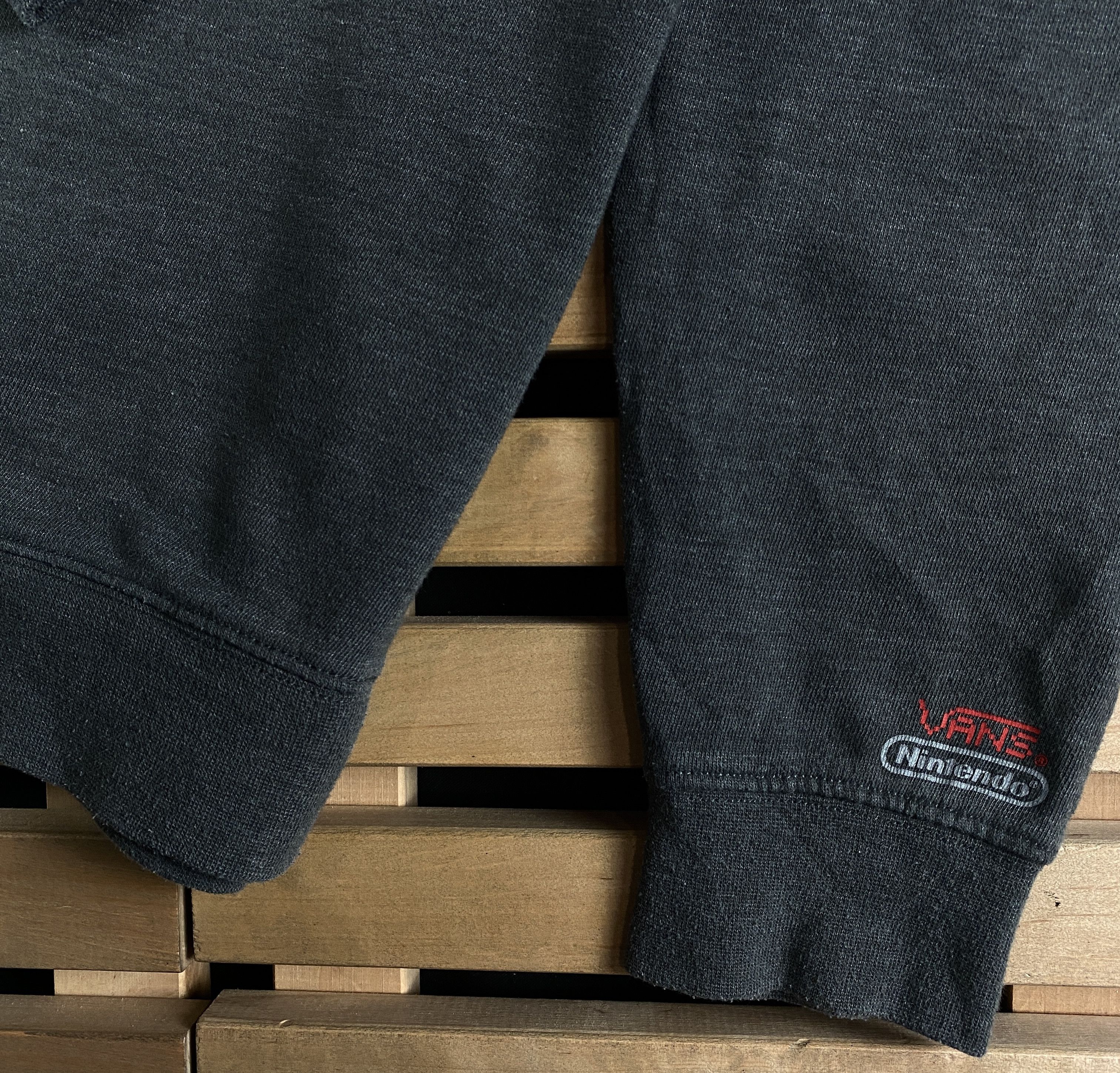 Nintendo × Vans Men’s Sweatshirt Long Sleeve Vans Nintendo Size M Big Logo Size US M / EU 48-50 / 2 - 4 Thumbnail