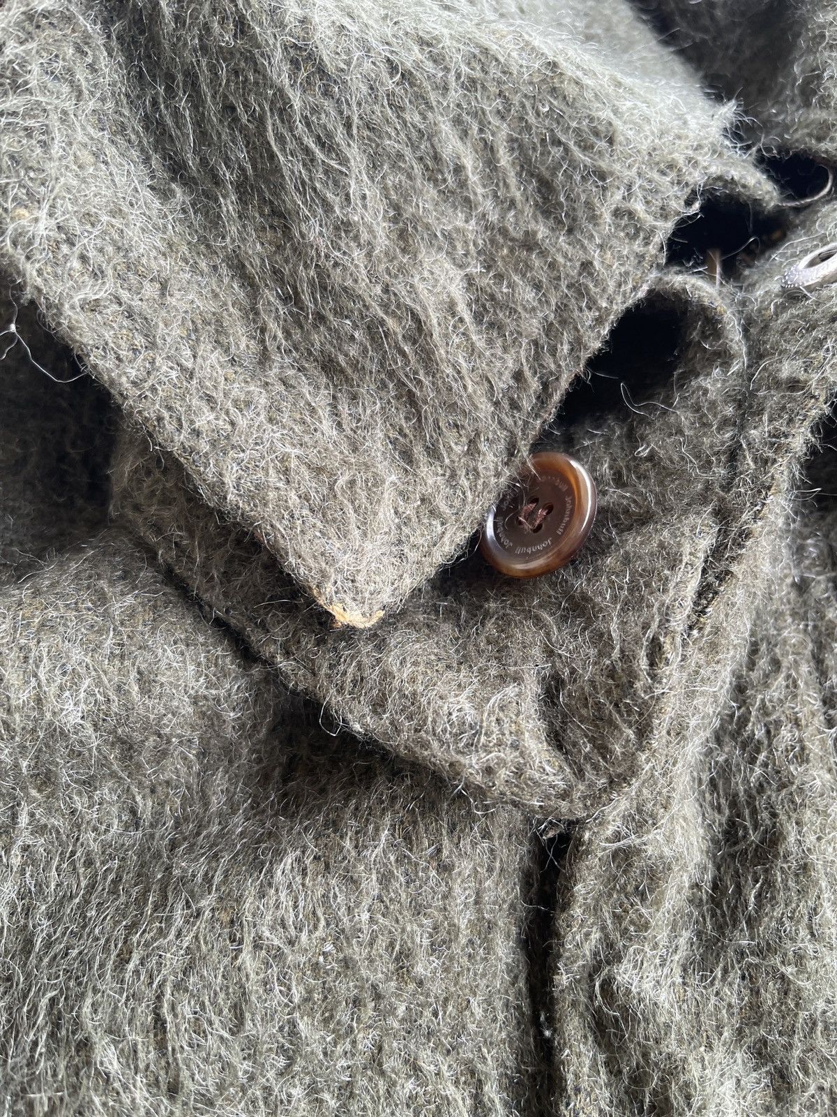 Japanese Brand Johnbull Raccoon Mohair Bono Hooded Parka Size M / US 6-8 / IT 42-44 - 7 Thumbnail
