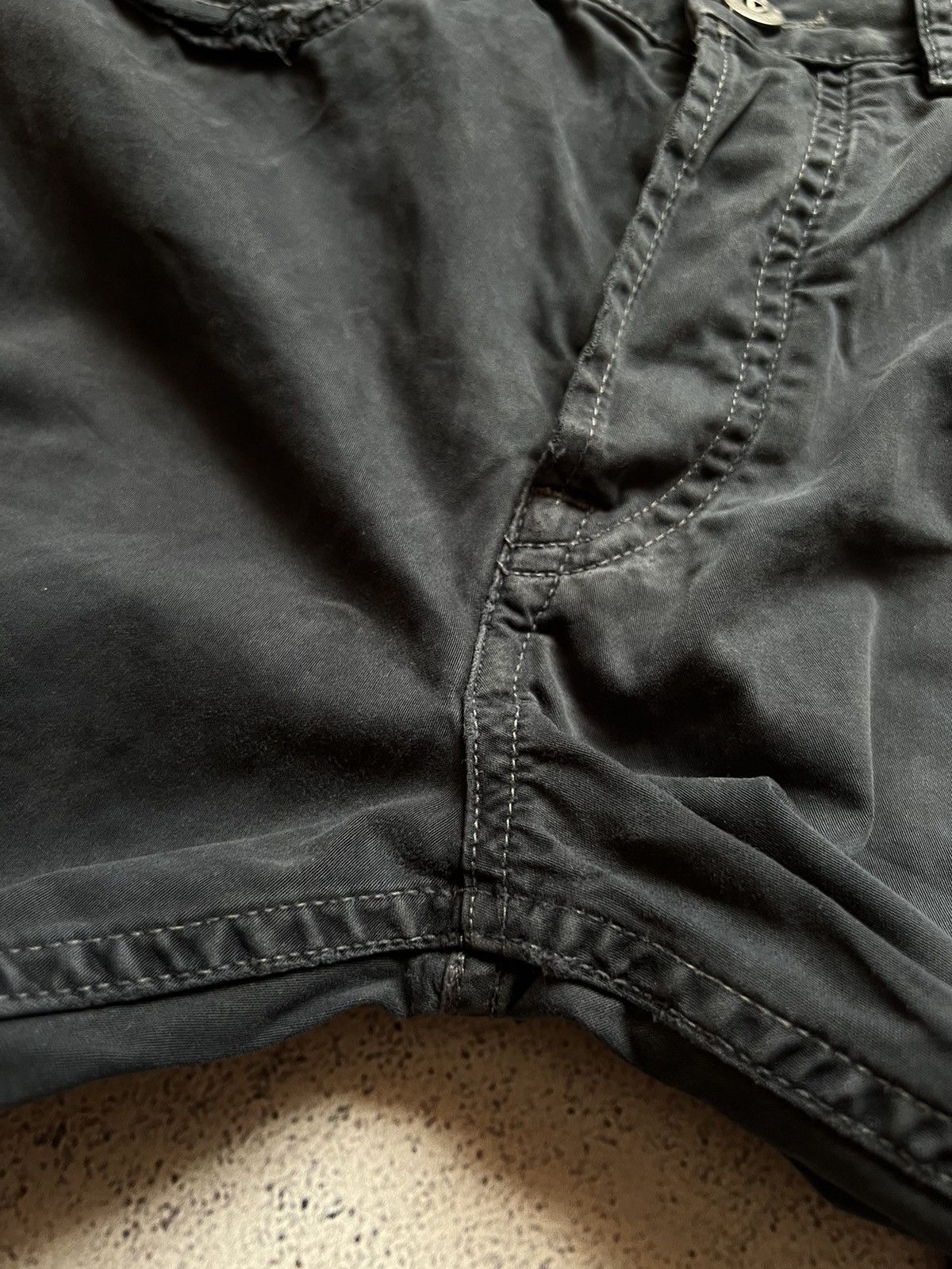 Stone Island × Vintage STONE ISLAND VINTAGE PATCH LOGO PANTS DISTRESSED CHINO y2k Size US 32 / EU 48 - 13 Thumbnail