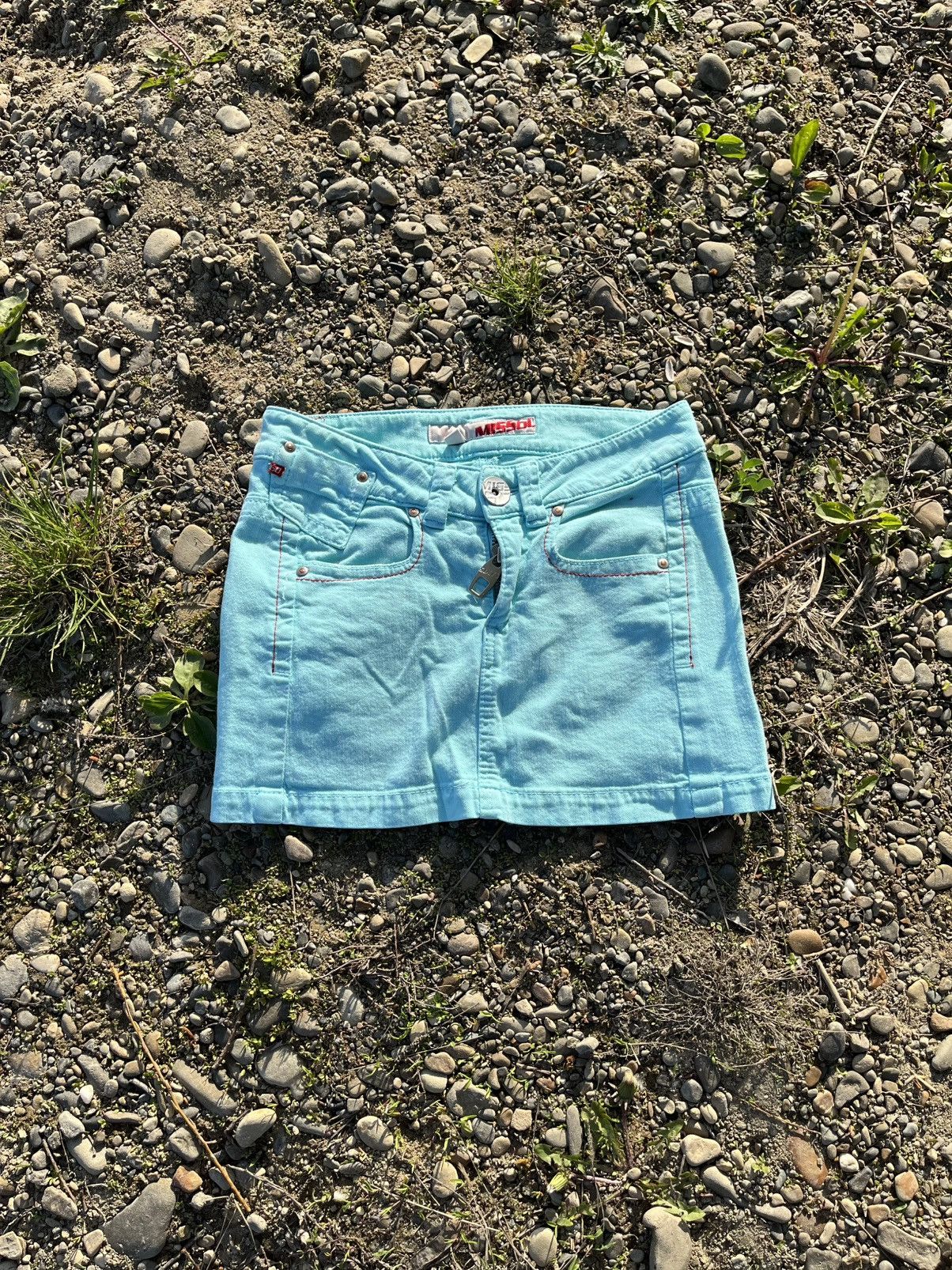Japanese Brand × Miss Sixty × Vintage Vintage Miss sixty Y2K Mini skirt Size 27" / US 4 / IT 40 - 2 Thumbnail