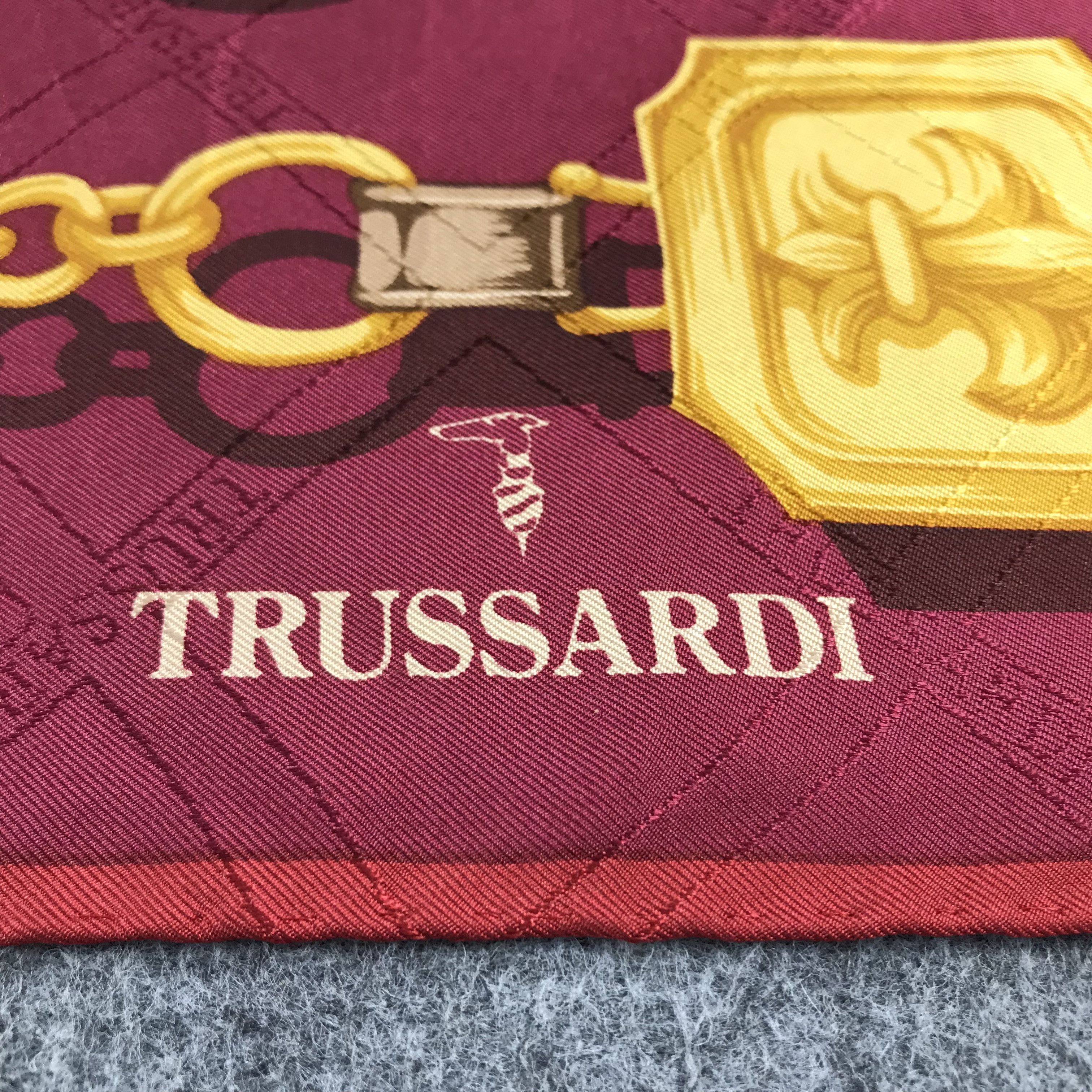 Trussardi Trussardi Silk Scarf M140 Size ONE SIZE - 3 Thumbnail
