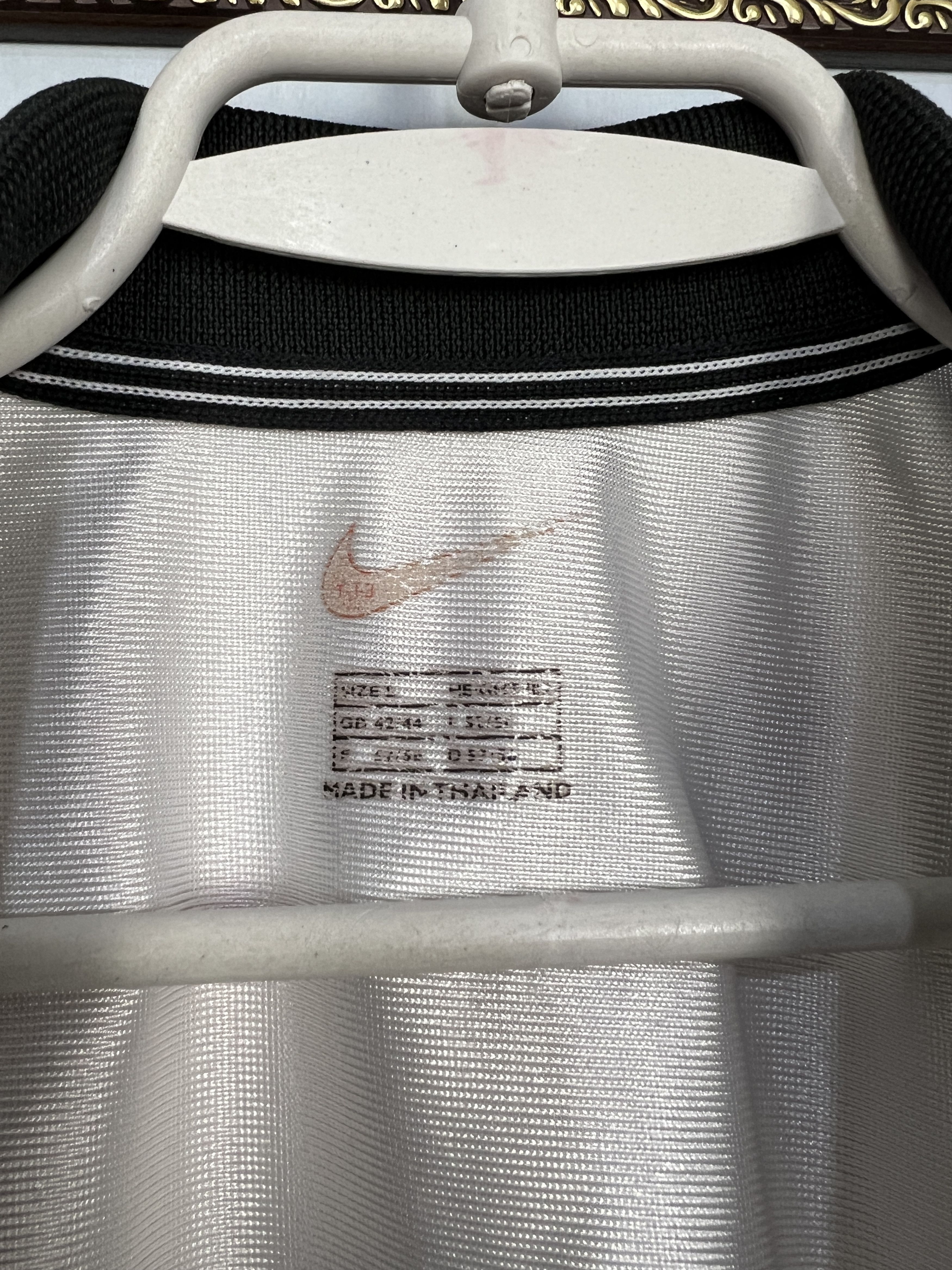 Nike Vintage 90's Nike Football Template Shirt Soccer Jersey Size US L / EU 52-54 / 3 - 7 Thumbnail