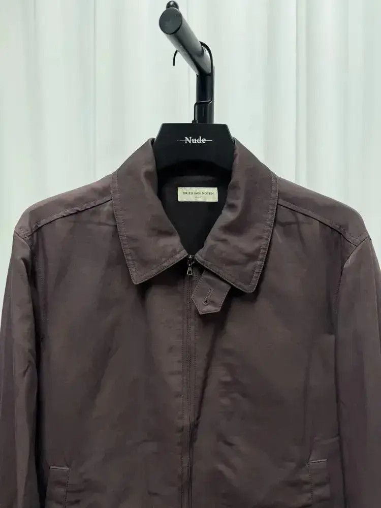 Dries Van Noten Sz 50 Dries Van Noten Linen Classic Work Jacket Size US M / EU 48-50 / 2 - 3 Thumbnail