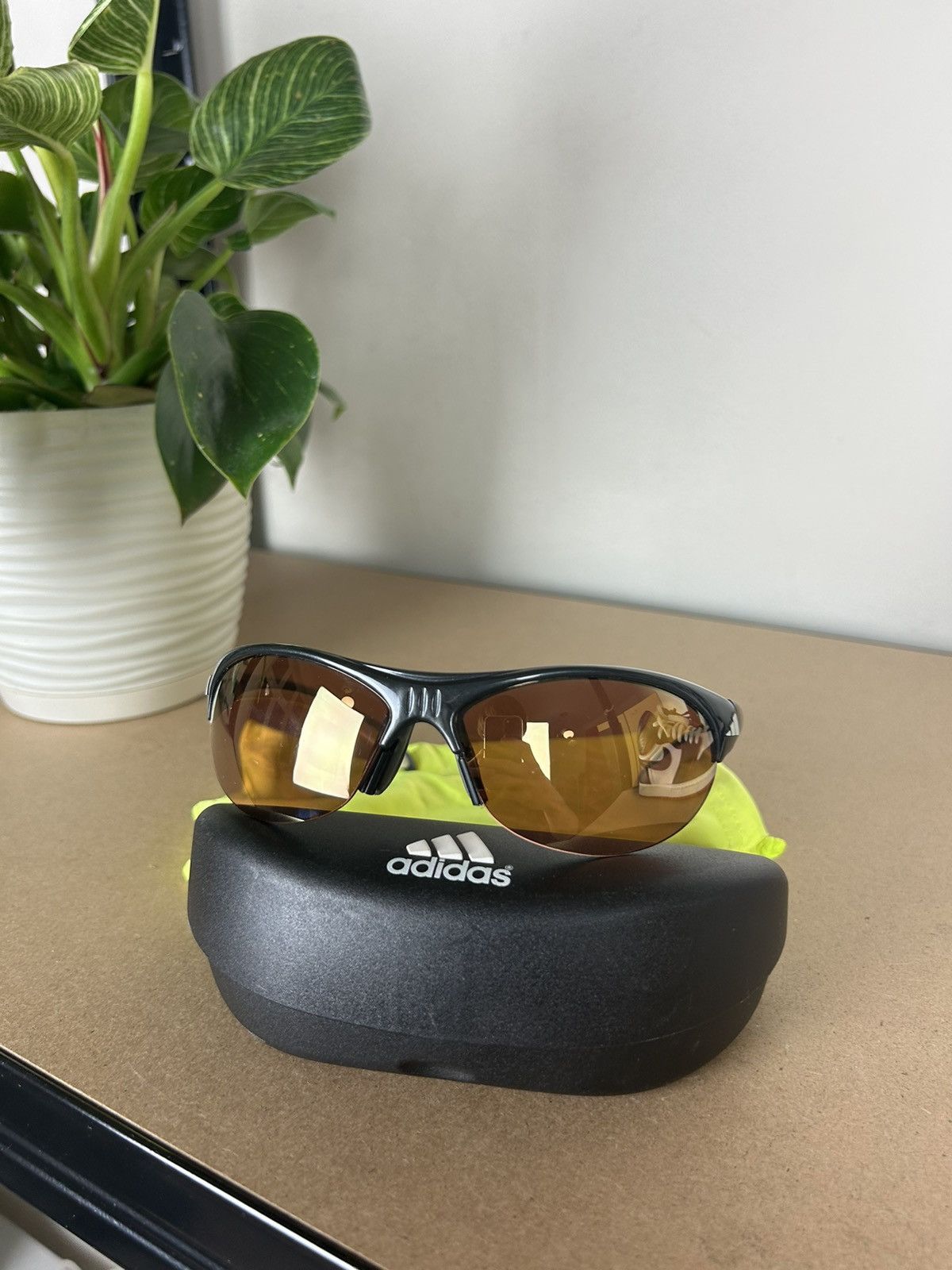 Adidas  Vintage 90s Adidas Vintage Sunglasses Oakley Design | Grailed