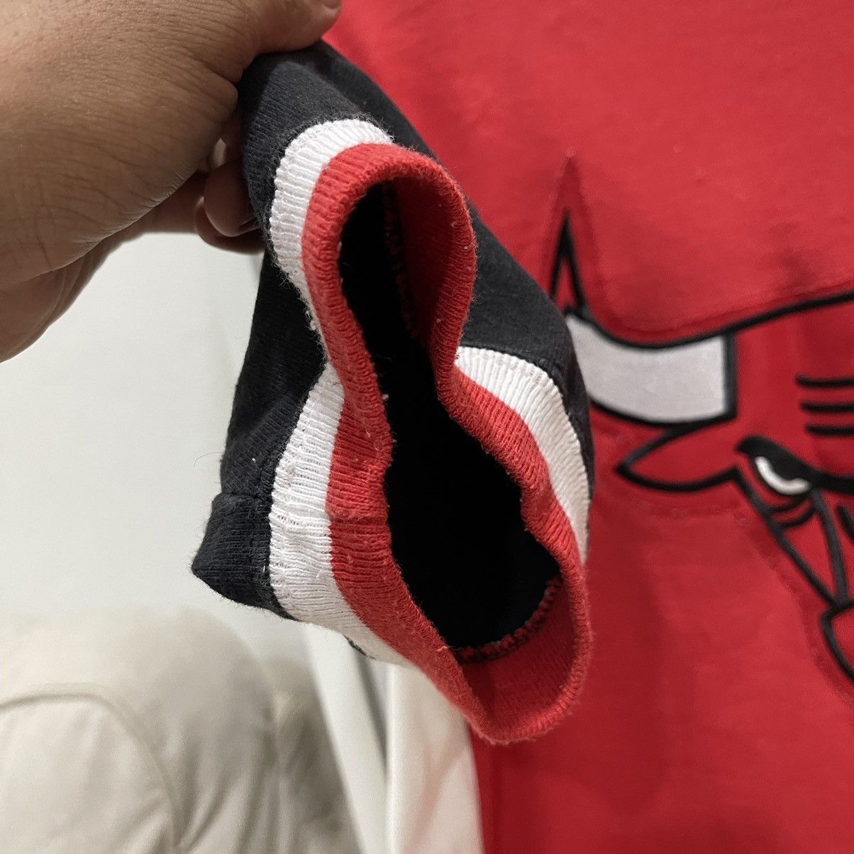 NBA Vintage 1996 Chicago Bulls Michael Jordan Warm Up T-Shirt Size US M / EU 48-50 / 2 - 12 Thumbnail