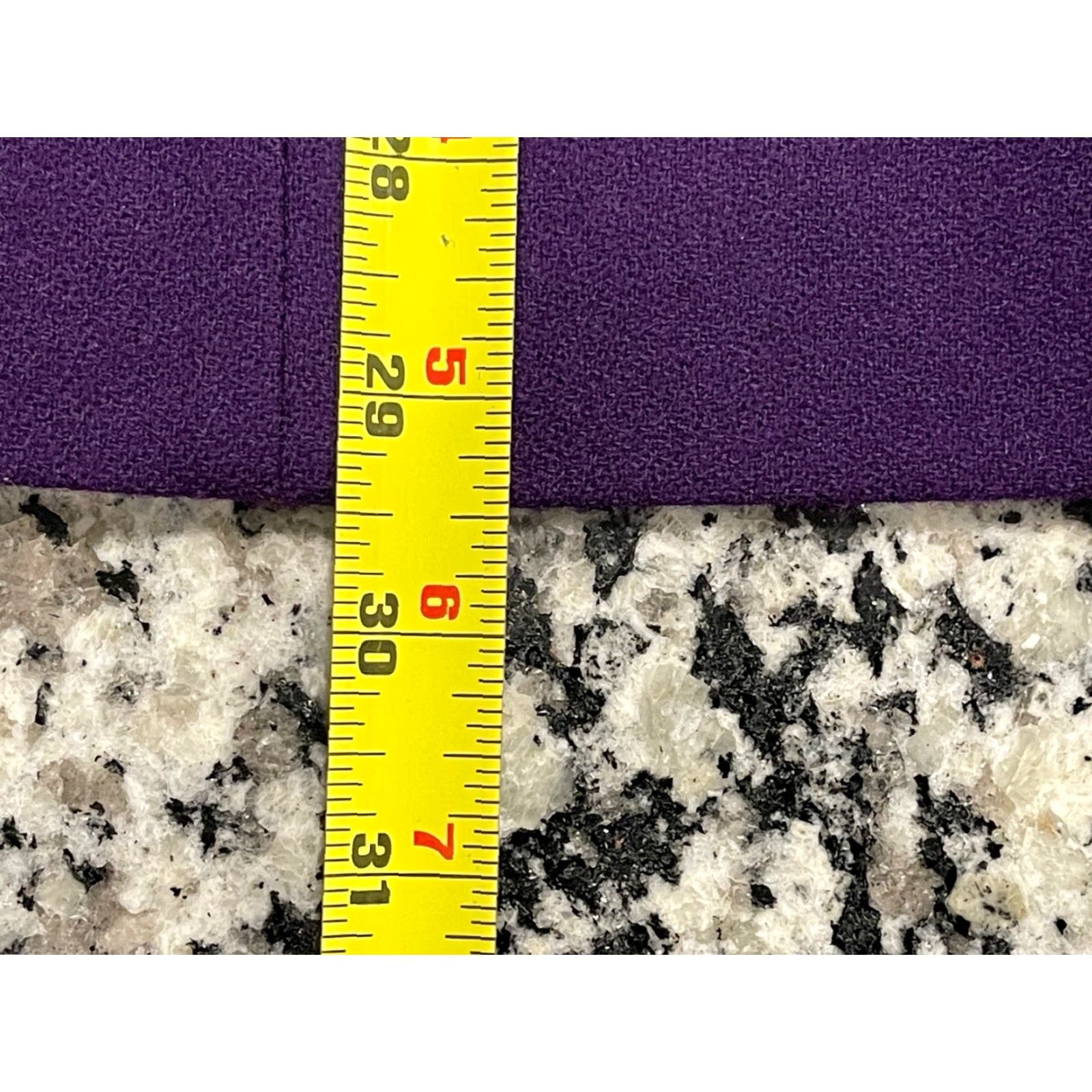 Pendleton VINTAGE Pendleton Wool Skirt Suit Set Womens Size 12 Purple Check Formal Business 2-Piece Mid Length Size 34" / US 12 / IT 48 - 7 Thumbnail