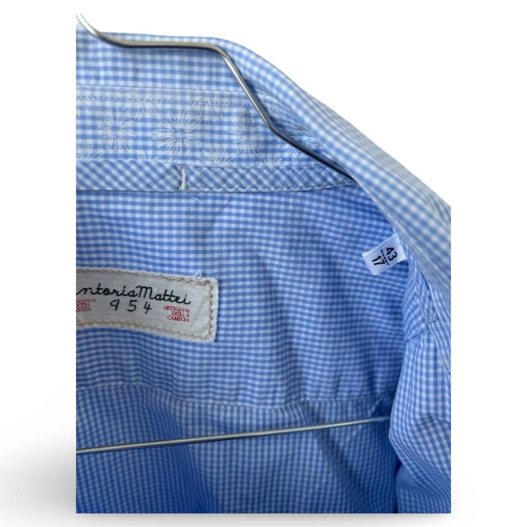 Luxire Tinatoria Mattei 954 shirt #605 Size US XL / EU 56 / 4 - 3 Thumbnail