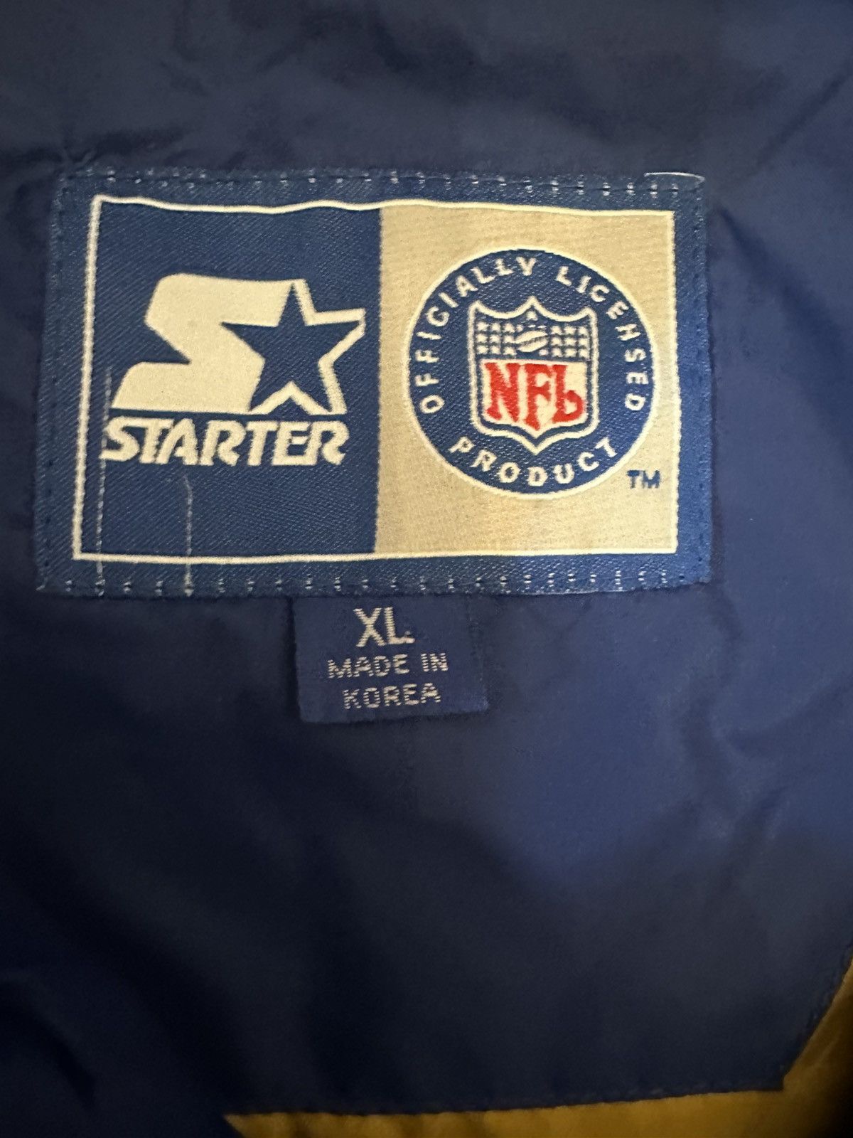 VTG 99 Super Bowl XXXIII Lightweight Men’s Starter Jacket-XL
