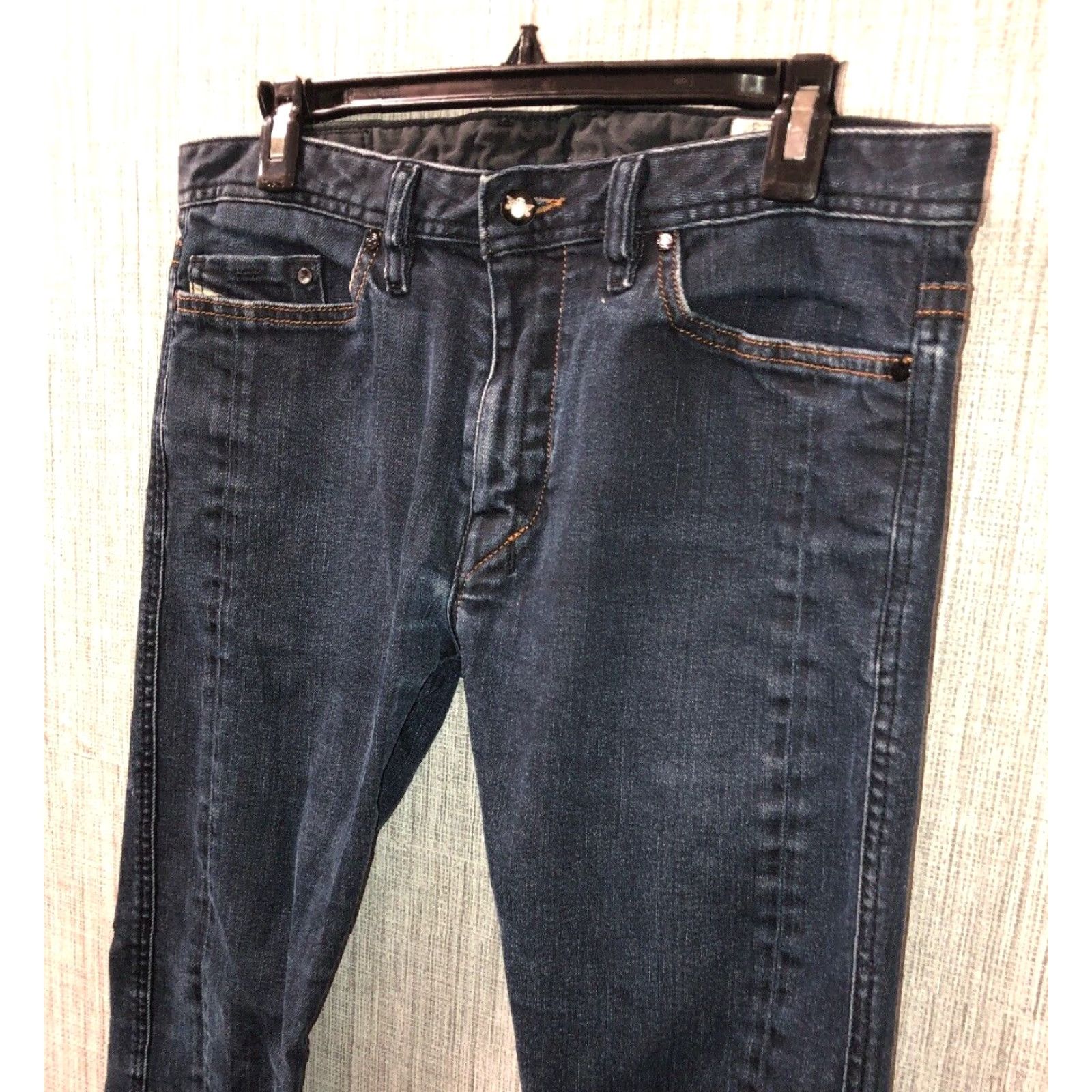 Diesel Diesel Mens Blue Jeans Size 31 x 35 Size US 31 - 2 Thumbnail