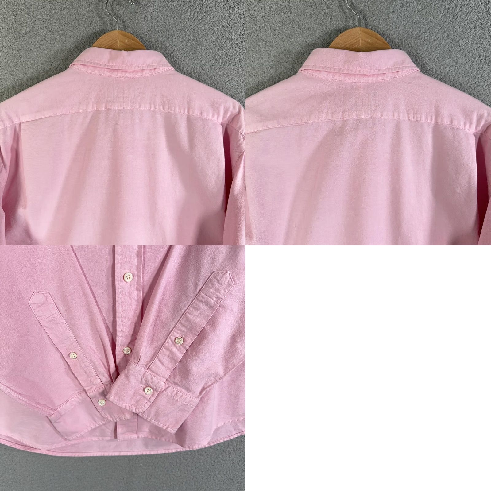 Polo Ralph Lauren Polo Ralph Lauren Shirt Mens 2XL Custom Fit Oxford Long Sleeve Sport Pony Logo Pink Size US XXL / EU 58 / 5 - 10 Thumbnail