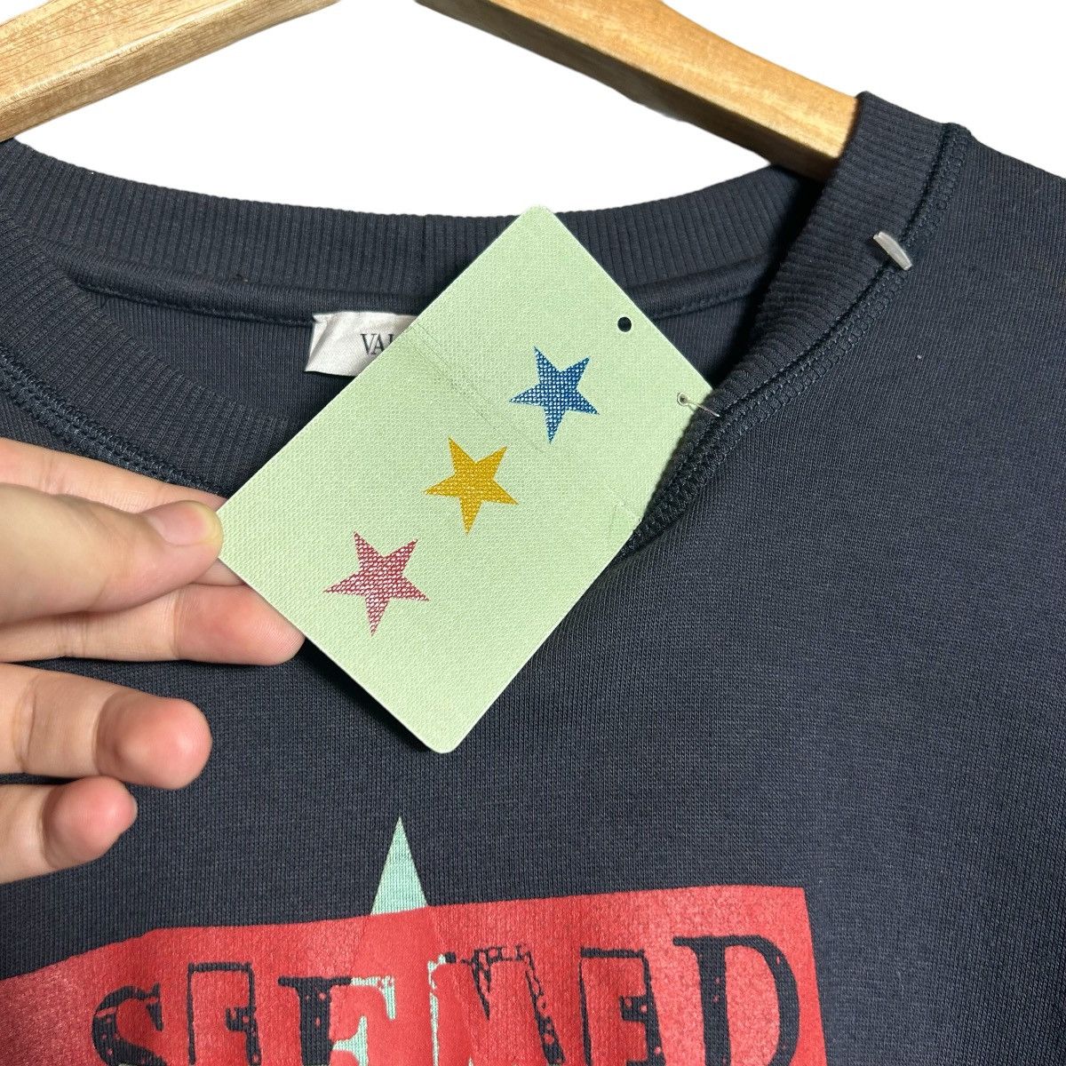Valentino Valentino three star Graphic Sweatshirt Size XL / US 12-14 / IT 48-50 - 5 Thumbnail