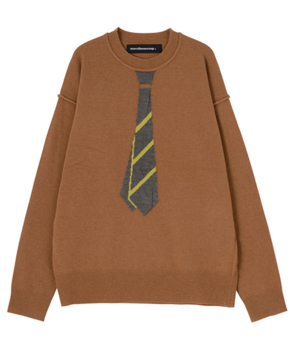 OG Issey Miyake Necktie Pullover L/S Sweatshirt