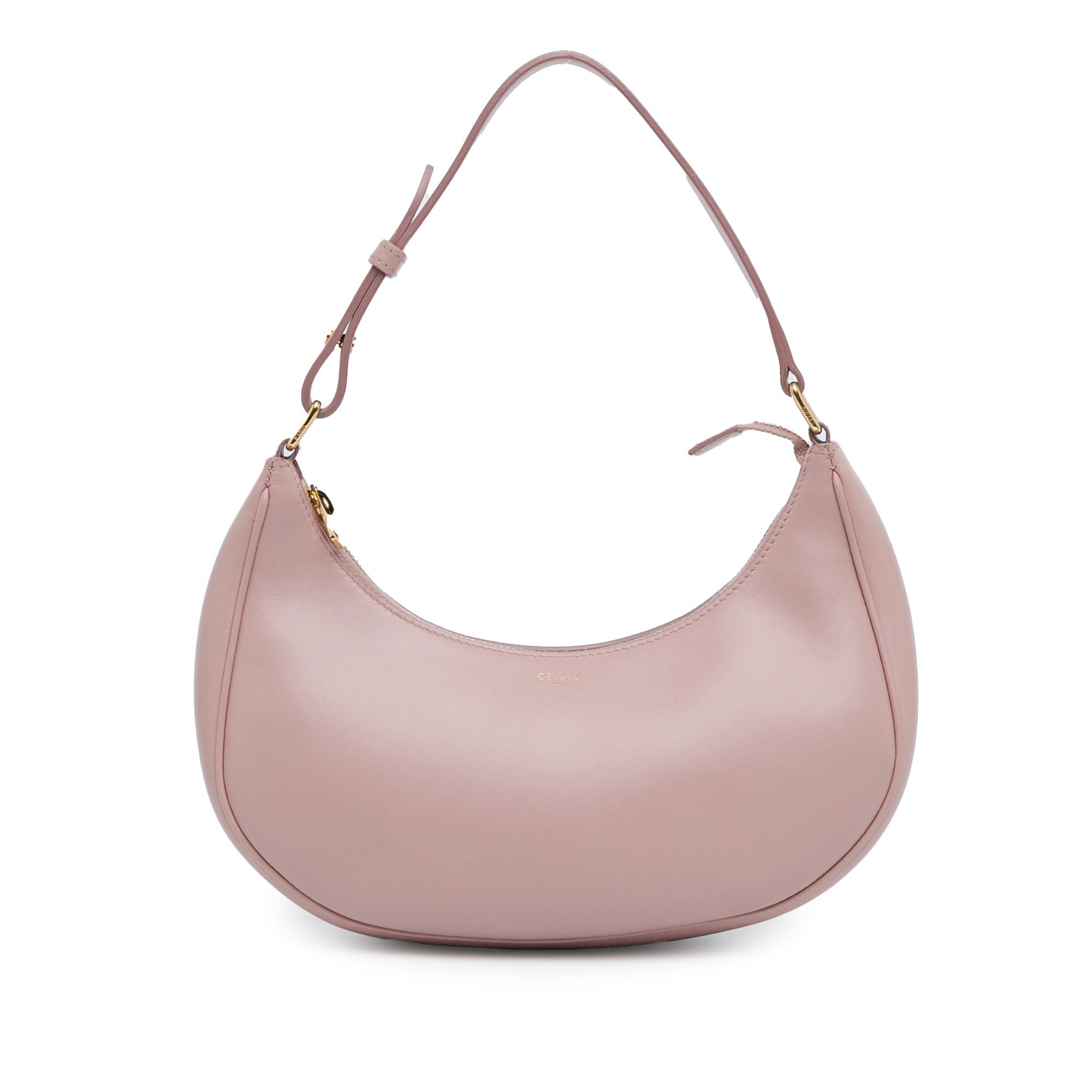 Celine Celine Leather Ava Shoulder Bag Pink Size ONE SIZE - 1 Thumbnail