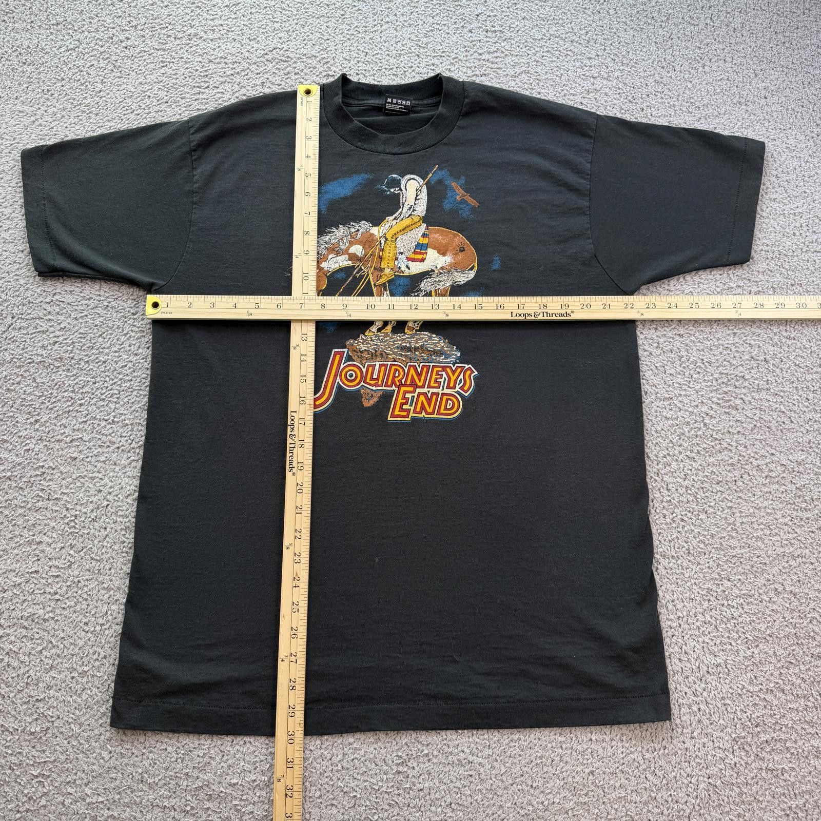 Other Vintage 90s Journey’s End Western T Shirt XL Native Cowboy Size US XL / EU 56 / 4 - 3 Thumbnail