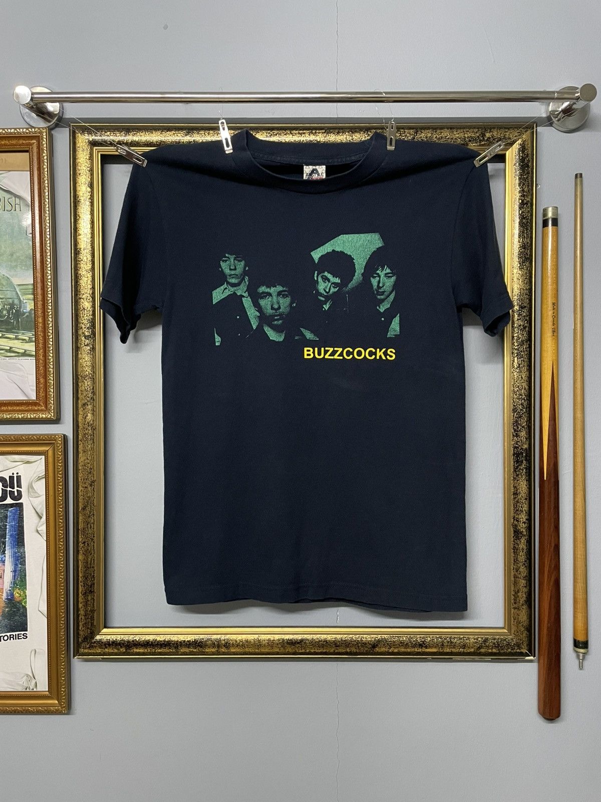 Band Tees Vintage Og 90s Buzzcocks English Punk Rock Line Up Face Band Size US S / EU 44-46 / 1 - 1 Thumbnail