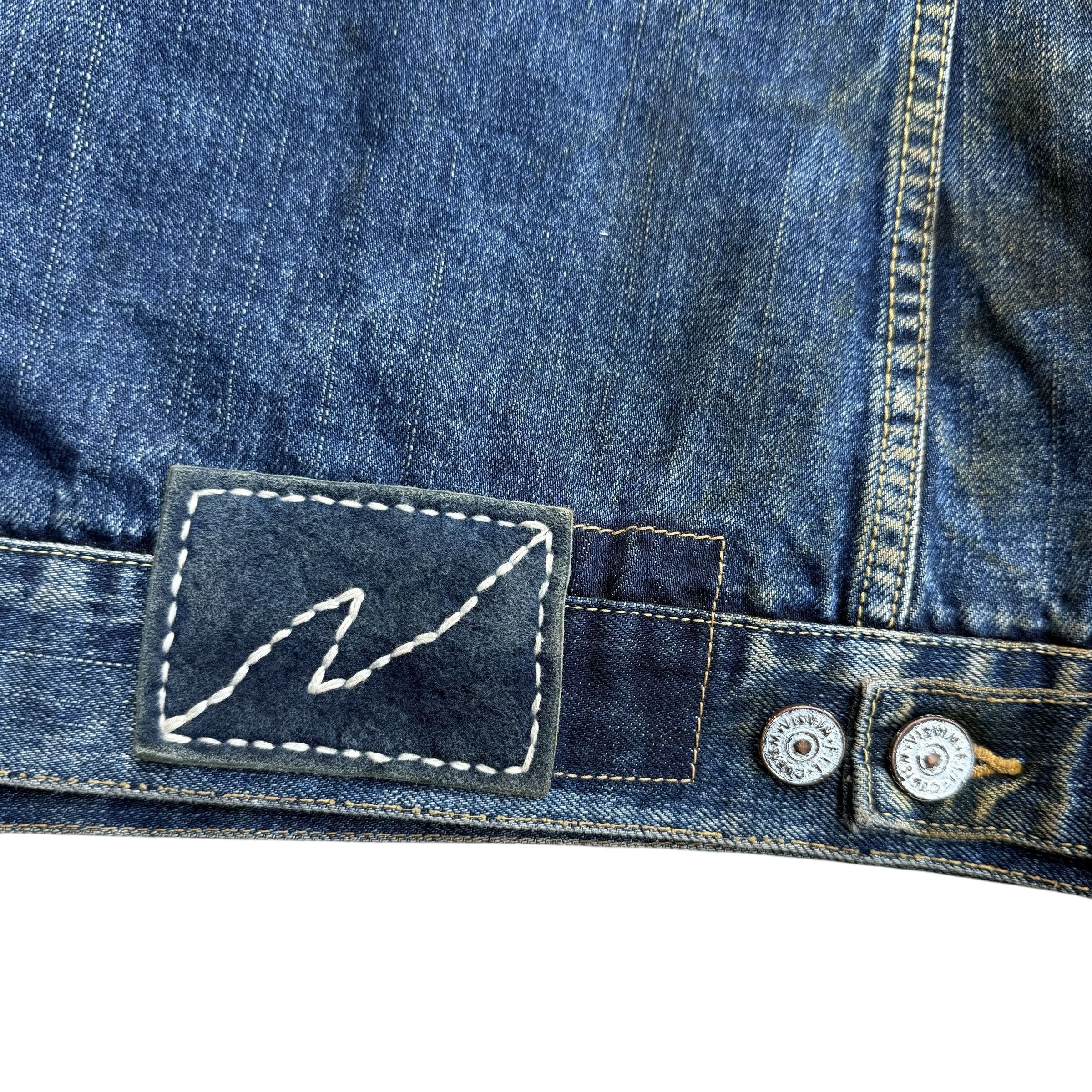 Visvim Visvim 101 19aw Dry Dmgd-1000 Denim Jacket Size US XL / EU 56 / 4 - 12 Thumbnail