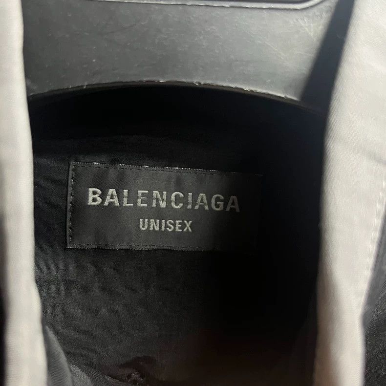Balenciaga Balenciaga Black loose collar zip jacket Size US S / EU 44-46 / 1 - 2 Thumbnail