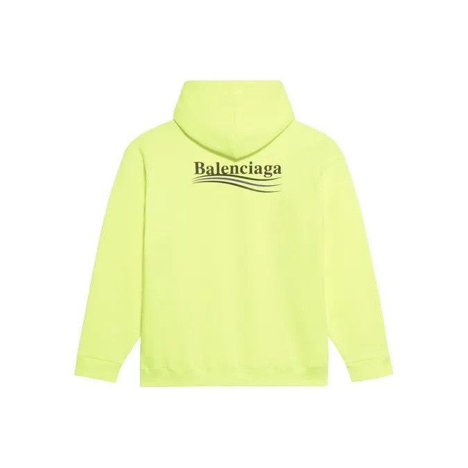 Balenciaga Balenciaga Political Campaign Logo Print Hoodie 0079-2507 Size US M / EU 48-50 / 2 - 1 Thumbnail