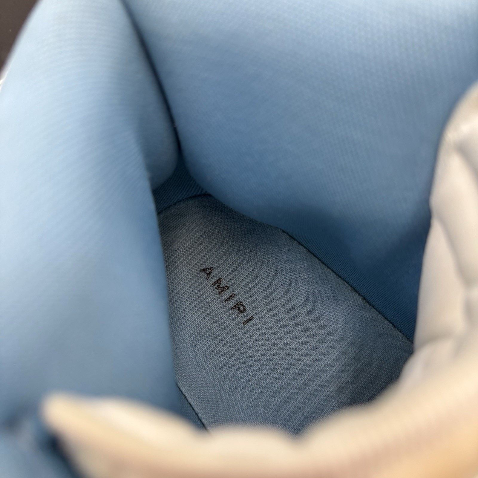 Amiri Amiri Skel High Top ' Powder Blue White ' | GOOD CONDITION! Size US 13 / EU 46 - 16 Thumbnail