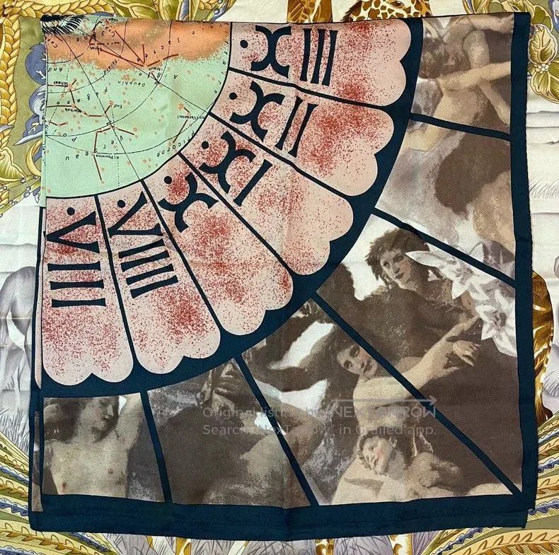 Jean Paul Gaultier Jean Paul Gaultier Silk Church Print Scarf. Size ONE SIZE - 7 Thumbnail
