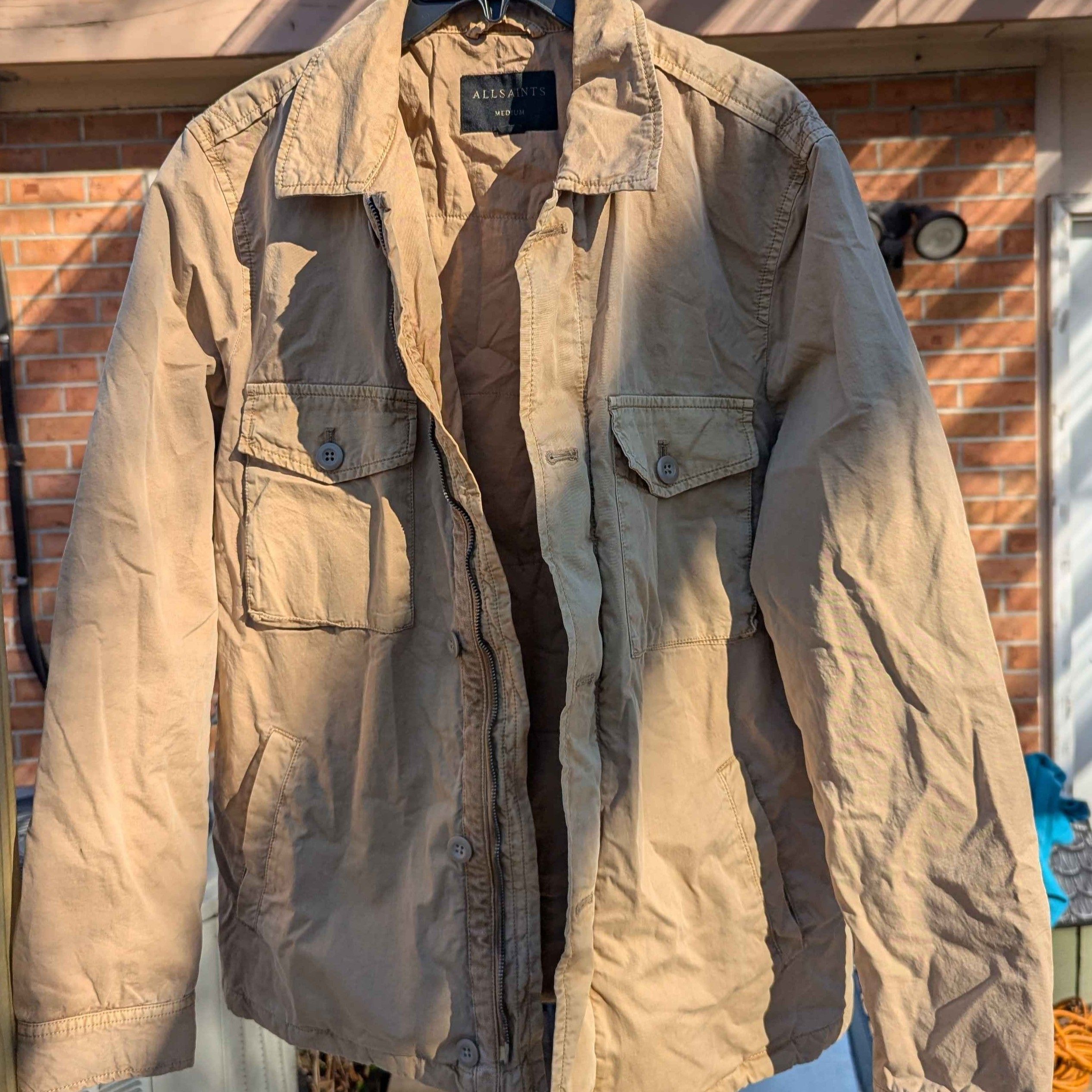 Allsaints Allsaints beige utility jacket Size US M / EU 48-50 / 2 - 4 Thumbnail