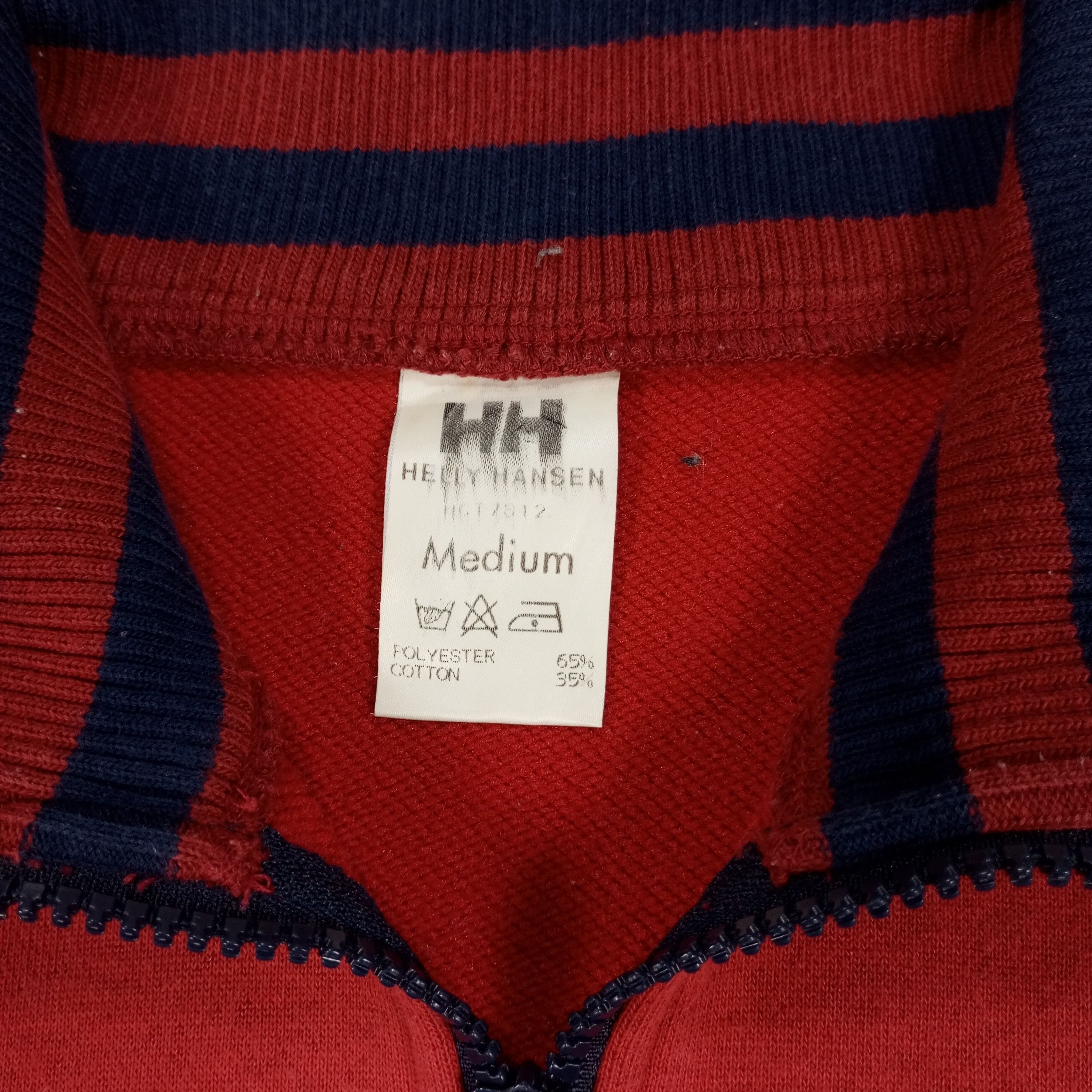 Helly Hansen × Vintage Helly Hansen Half Zipper Sweatshirt Streetwear Style Size US L / EU 52-54 / 3 - 5 Thumbnail