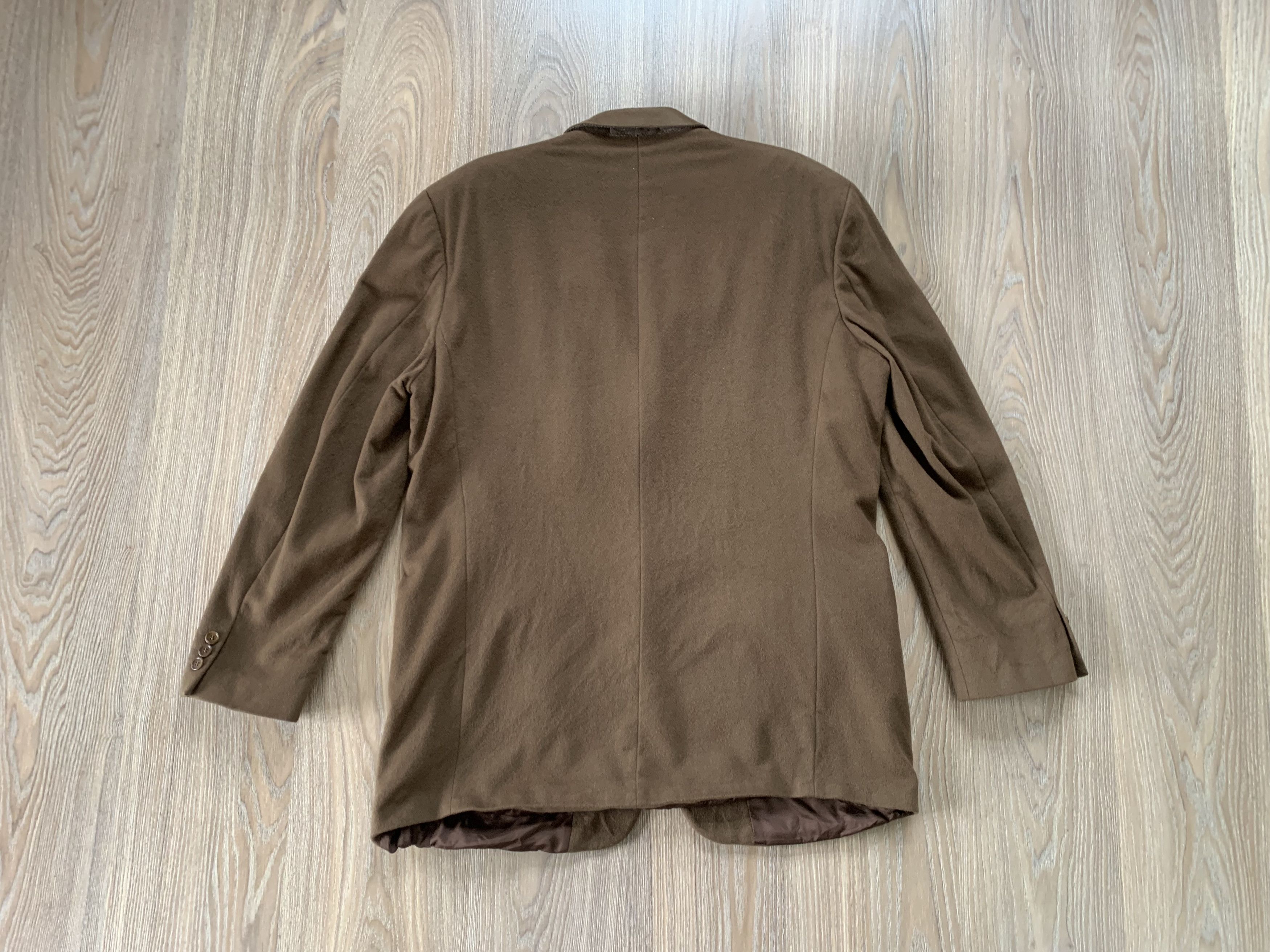 Designer × Vintage Alter Wool Cashemere Combined Heavy Coat Size US L / EU 52-54 / 3 - 3 Thumbnail