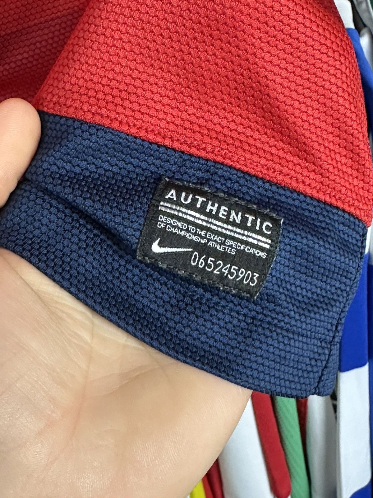 Nike PARIS SAINT GERMAIN PSG 2012-13 FOOTBALL SHIRT JERSEY NIKE Size US M / EU 48-50 / 2 - 8 Thumbnail