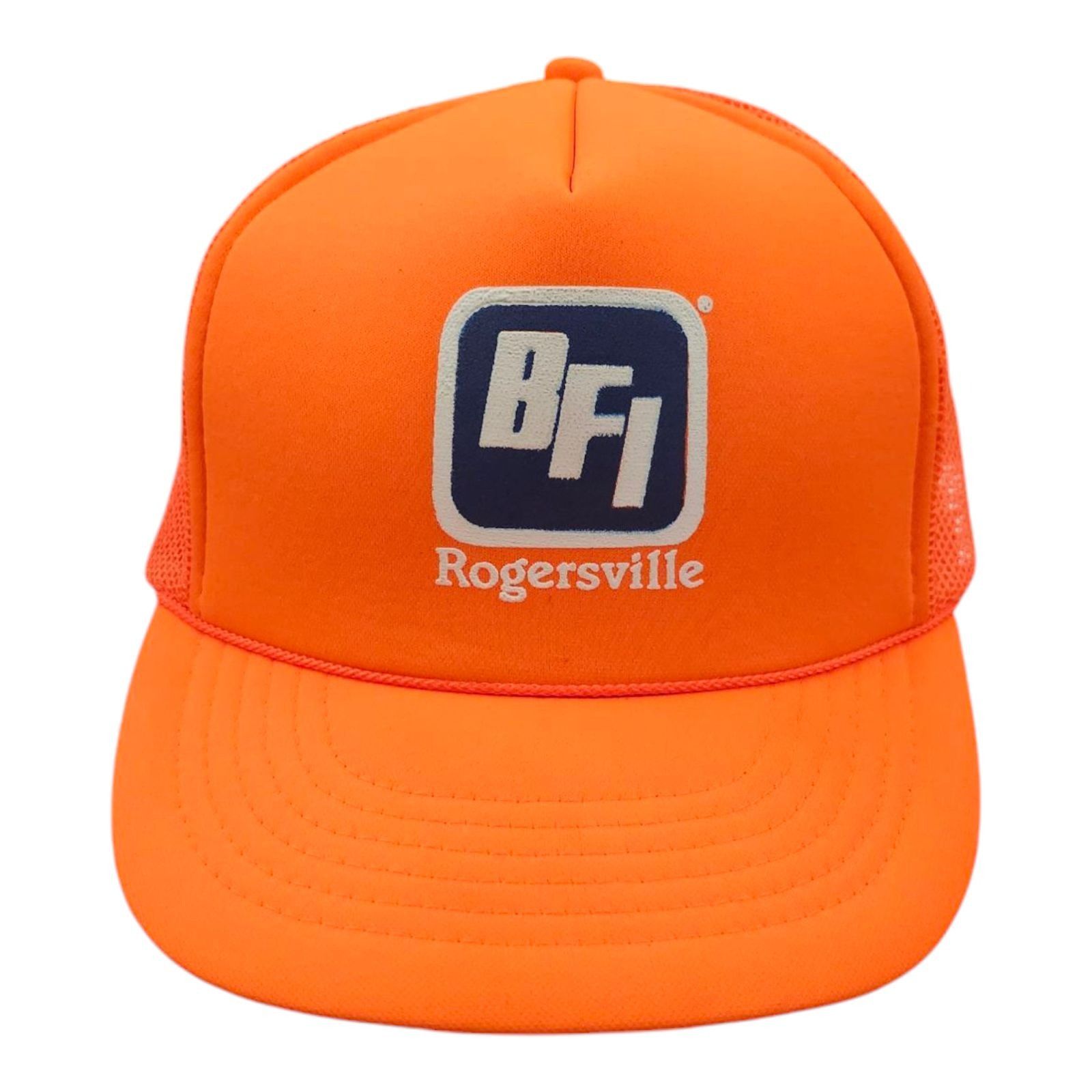 Other BFI Rope Braid Mesh Snapback Cap Vintage Trucker Foam Hat Size ONE SIZE - 1 Thumbnail