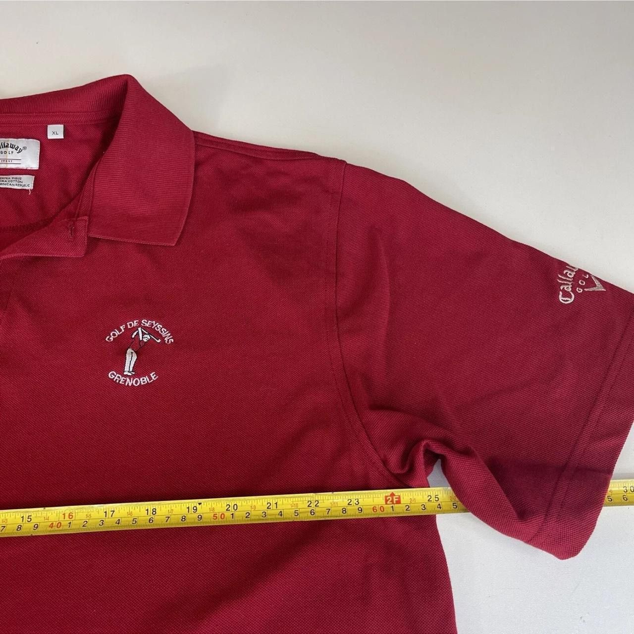 Callaway Golf Callaway Big Bertha Pique pima cotton golf Mens T Shirt XL Size US XL / EU 56 / 4 - 4 Thumbnail